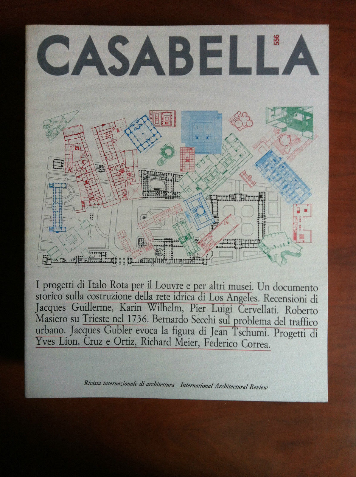 Casabella n^ 556 Aprile 1989 - E18842