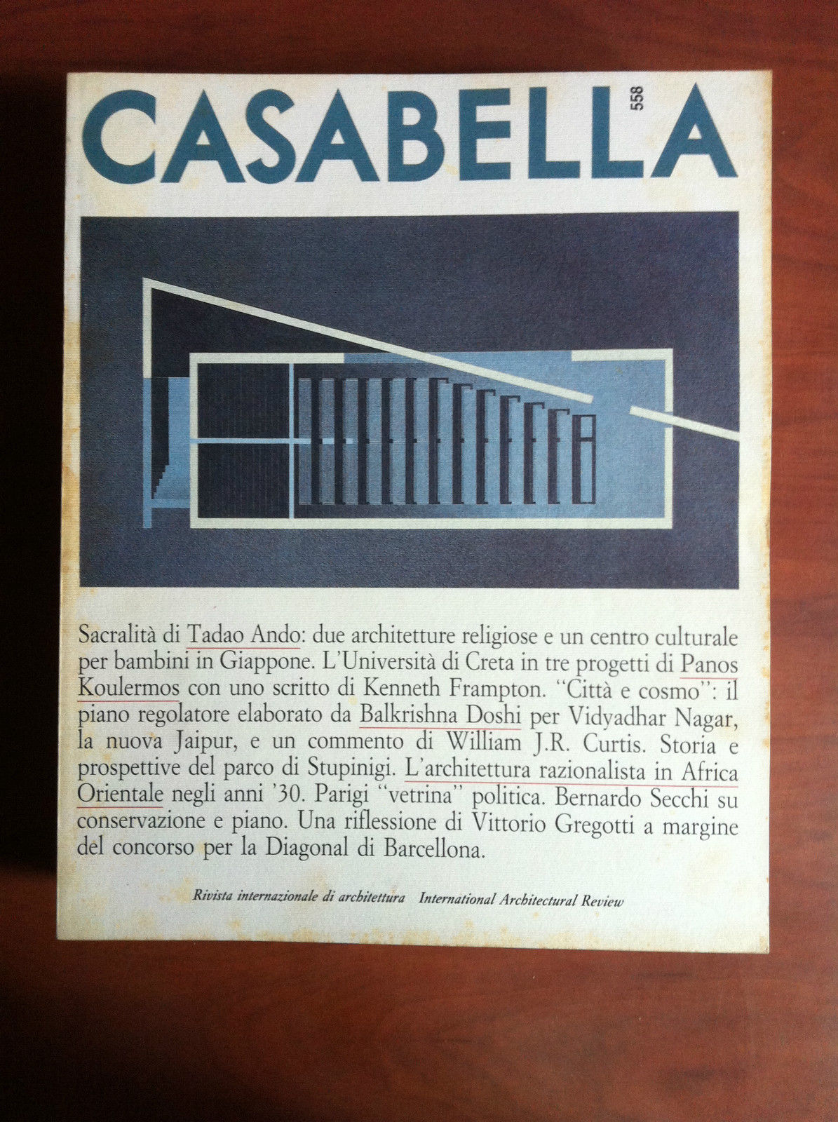 Casabella n^ 558 Giugno 1989 - E18844