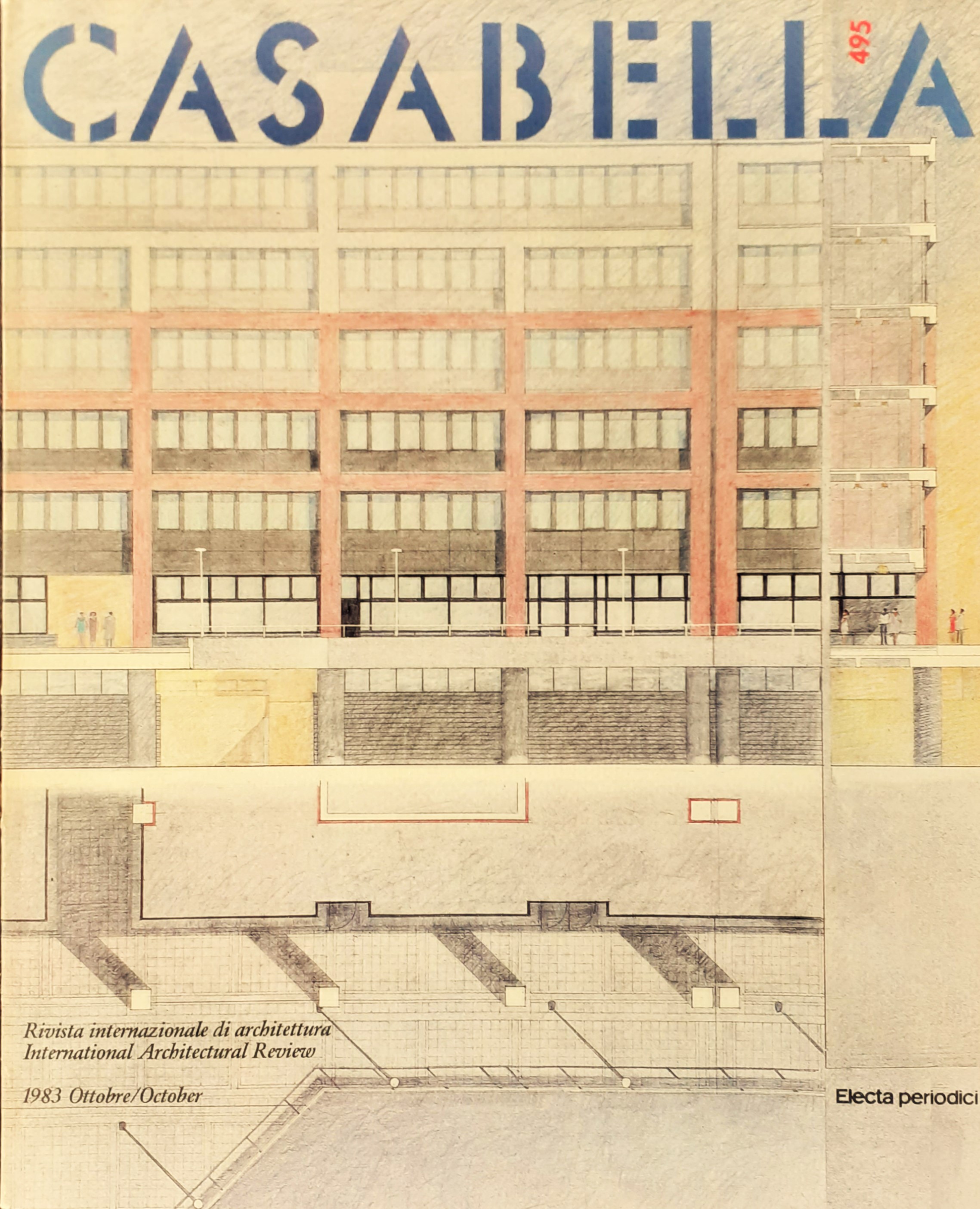 CASABELLA rivista di Architettura N^495 Ottobre 1983