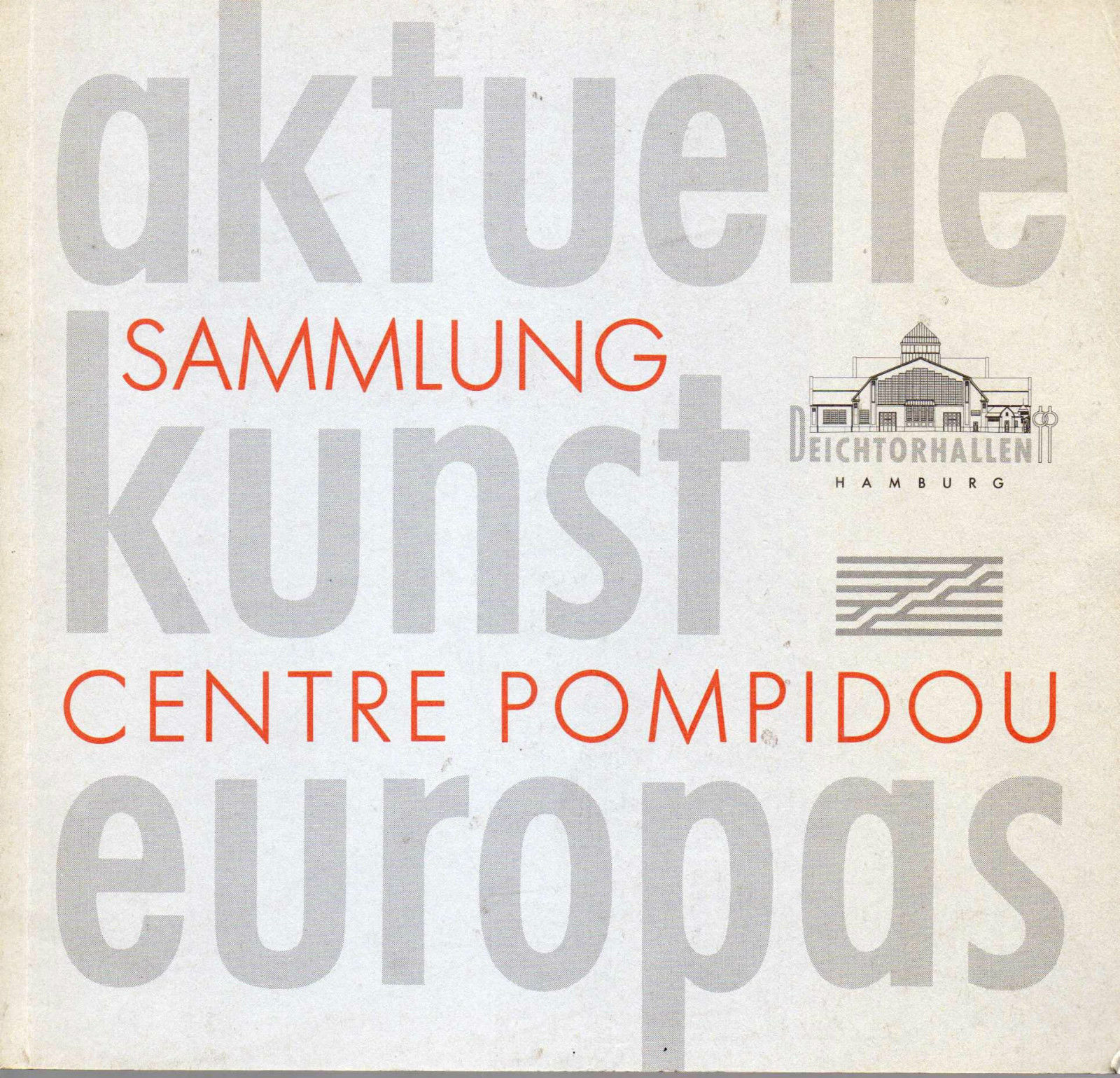 Catalogo d'Arte Aktuelle kunst europas Centre Pompidou