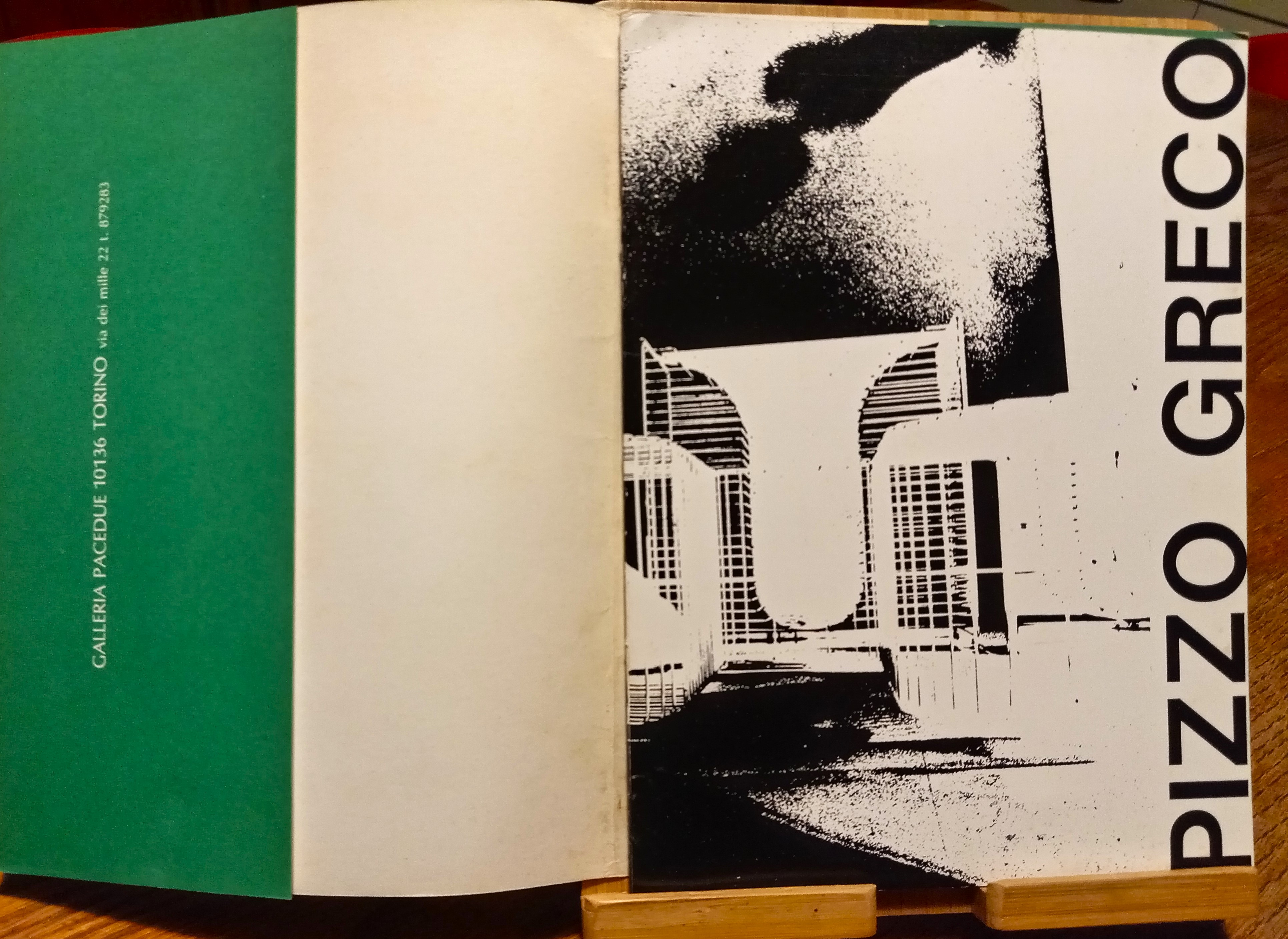 Catalogo d'arte Pizzo Greco1972