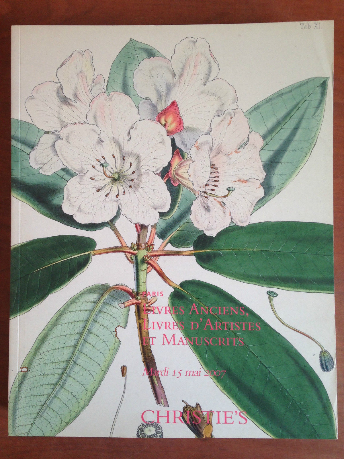 Catalogo d'Asta Christie's Livres Anciens d'Artistes et Manuscrits Paris- E20114