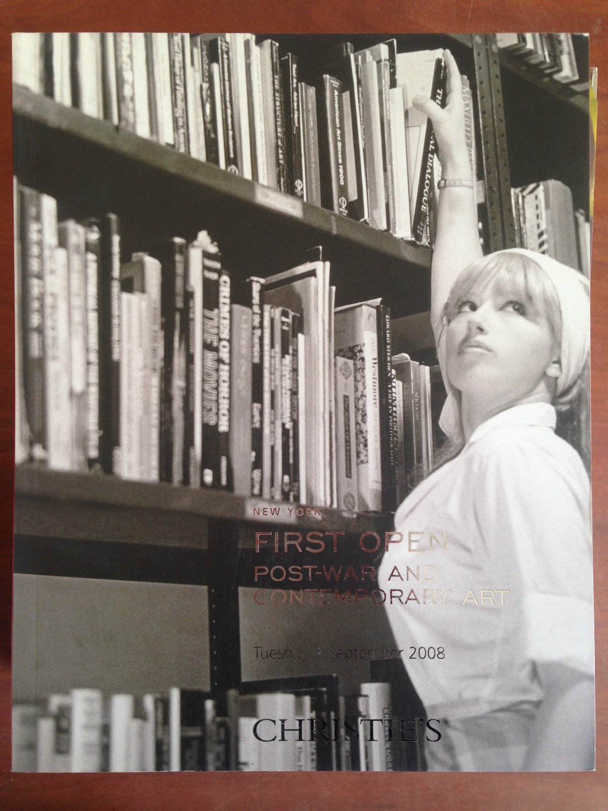 Catalogo d'Asta Christie's Post-War and Contemporary Art New York 2008 …