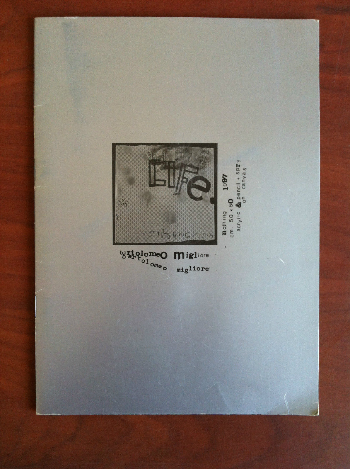 Catalogo della mostra Bartolomeo Migliore Gal. Maria Cilena Milano 1997 …