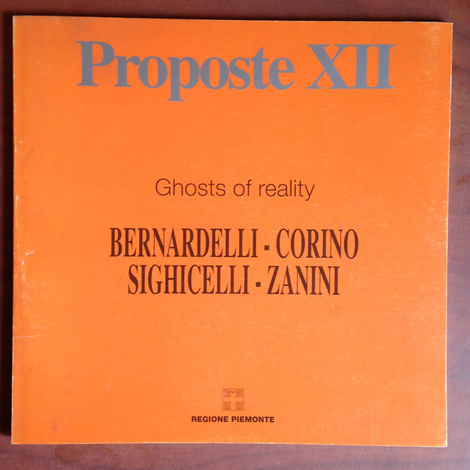 Catalogo della mostra Bernardelli Corino Sighicelli Zanini Torino 1997 - …