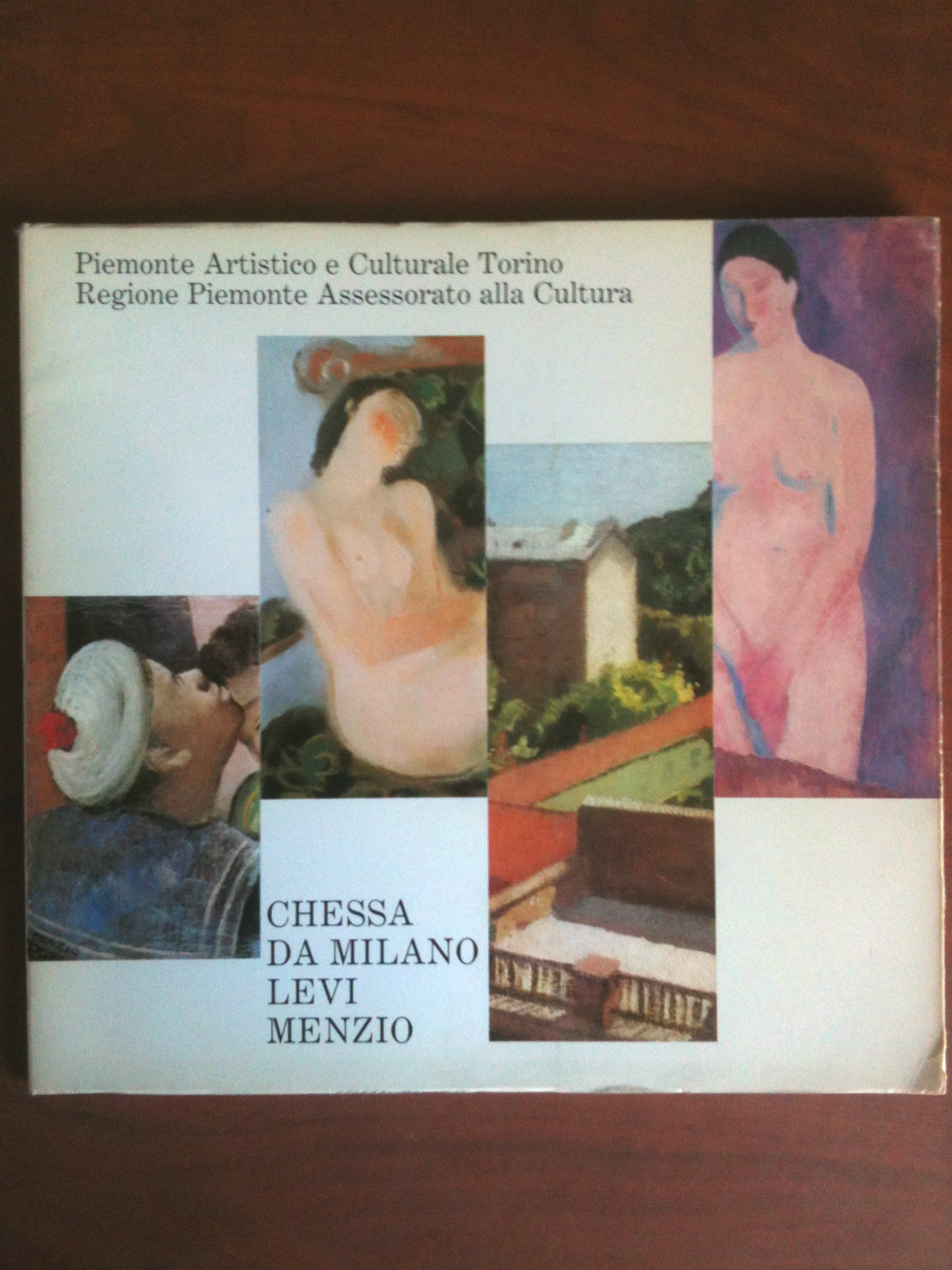 Catalogo della mostra collettiva Chessa Da Milano Levi Menzio Torino …