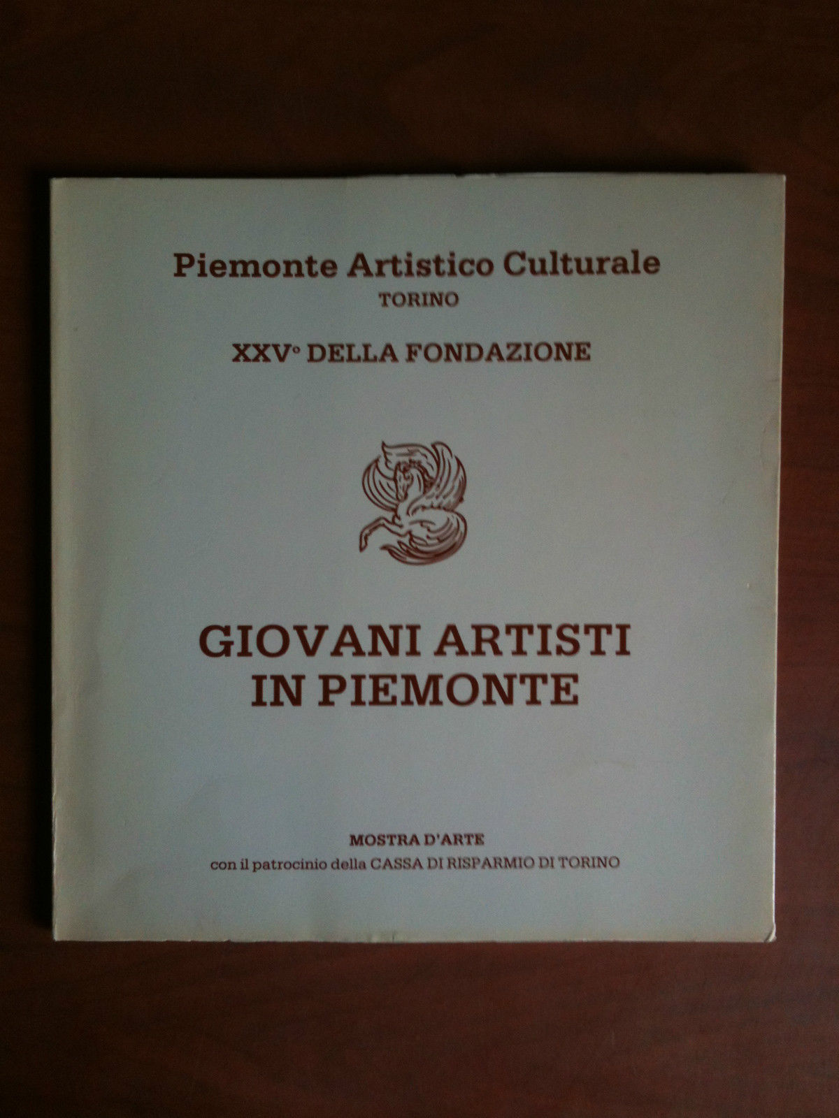 Catalogo della mostra collettiva Giovani Artisti in Piemonte 1983