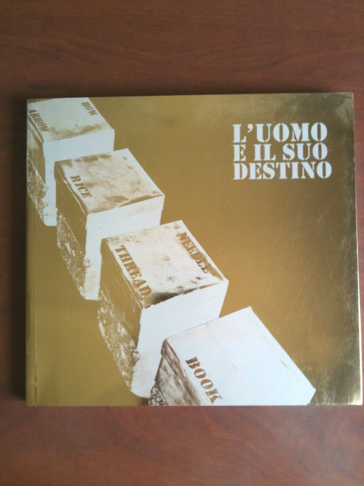 Catalogo della mostra collettiva "L'uomo e il suo destino" Galleria …