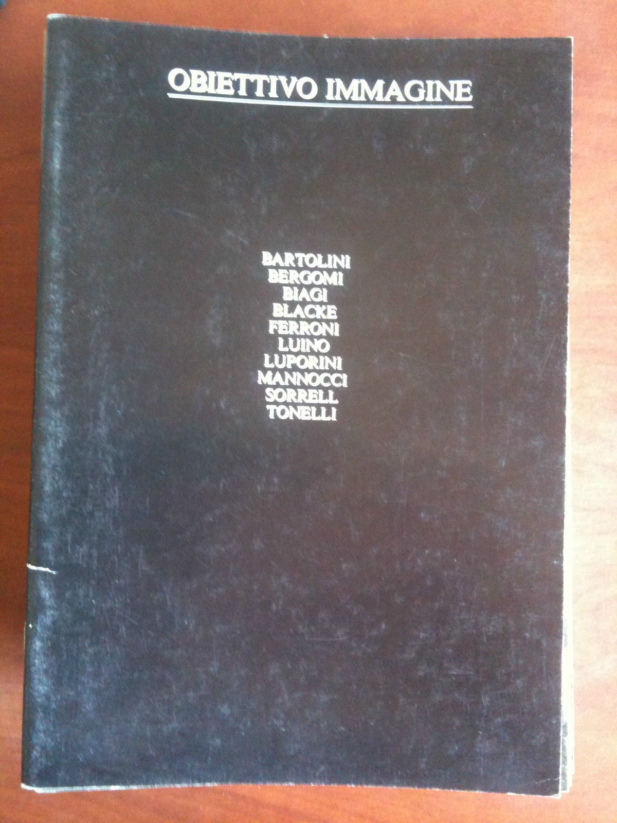 Catalogo della mostra collettiva Obiettivo Immagine Galleria Davico Torino 1983