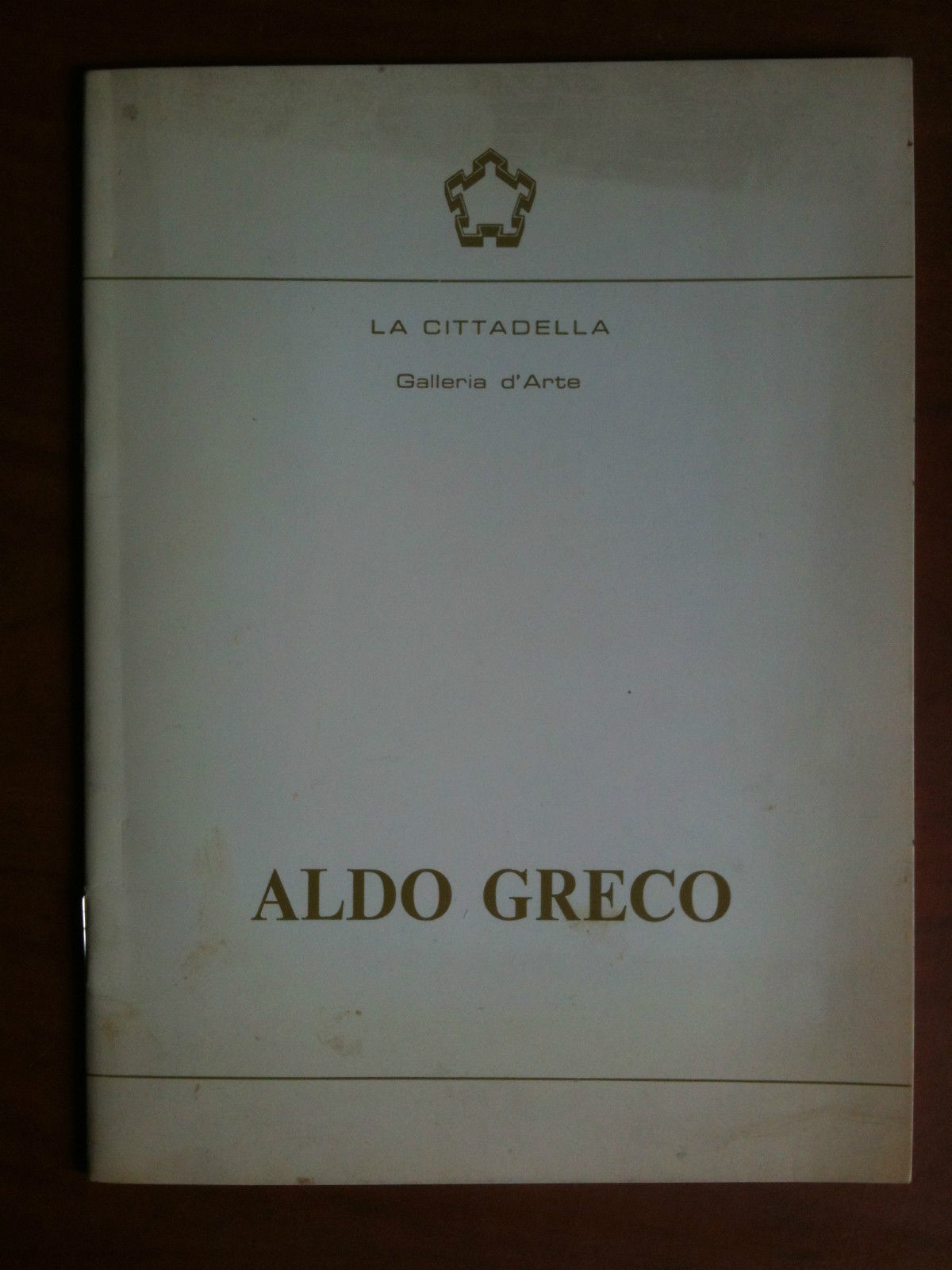 Catalogo della mostra di Aldo Greco Galleria La Cittadella Torino …