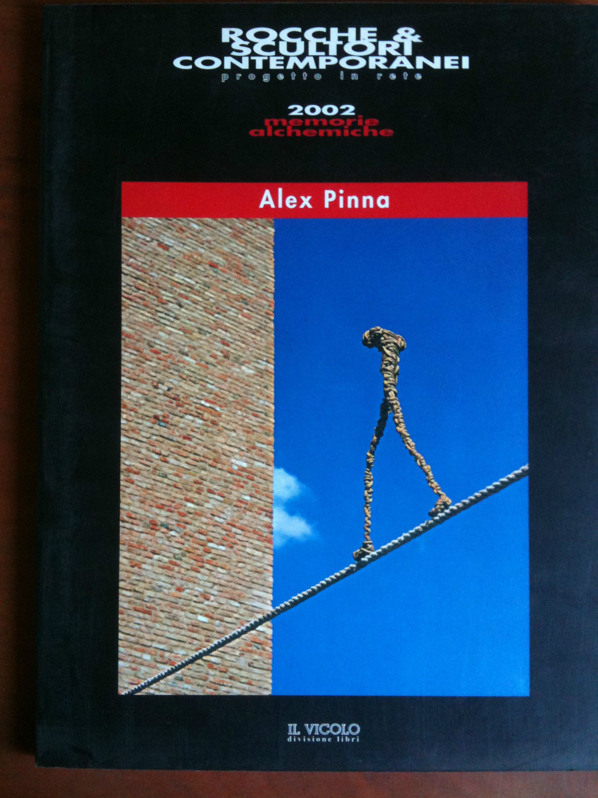 Catalogo della mostra di Alex Pinna 2002 Berinoro Rocca Vescovile