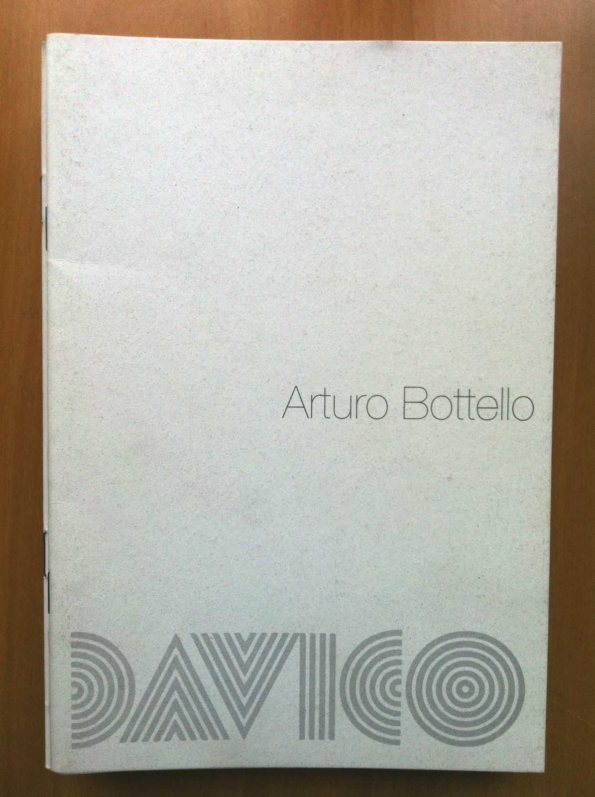 Catalogo della mostra di Arturo Bottello Galleria Davico Torino 2001 …