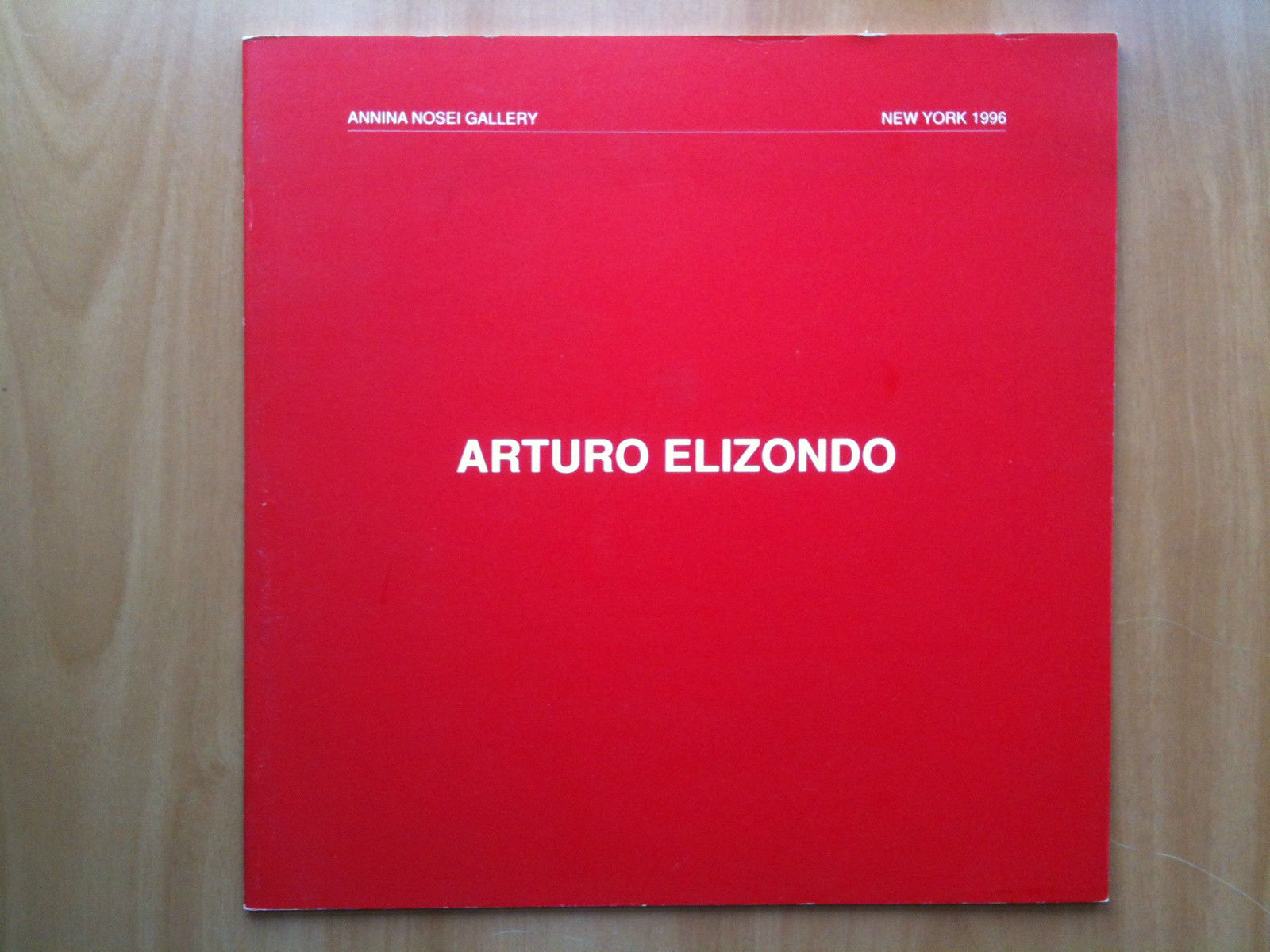 Catalogo della mostra di Arturo Elizondo - Annina Nozei Gallery …