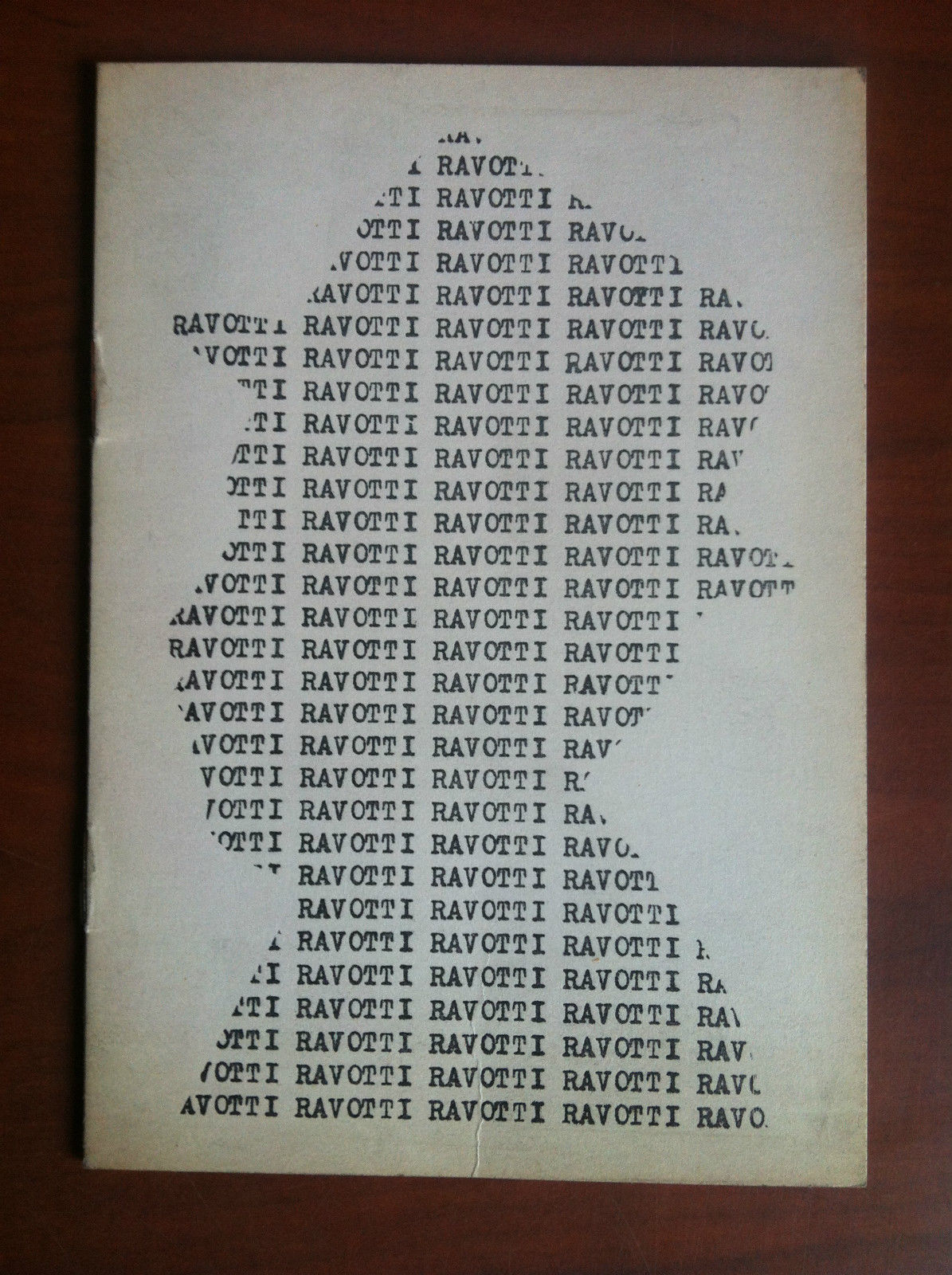 Catalogo della mostra di Berto Raviotti Galleria Il Punto Torino …