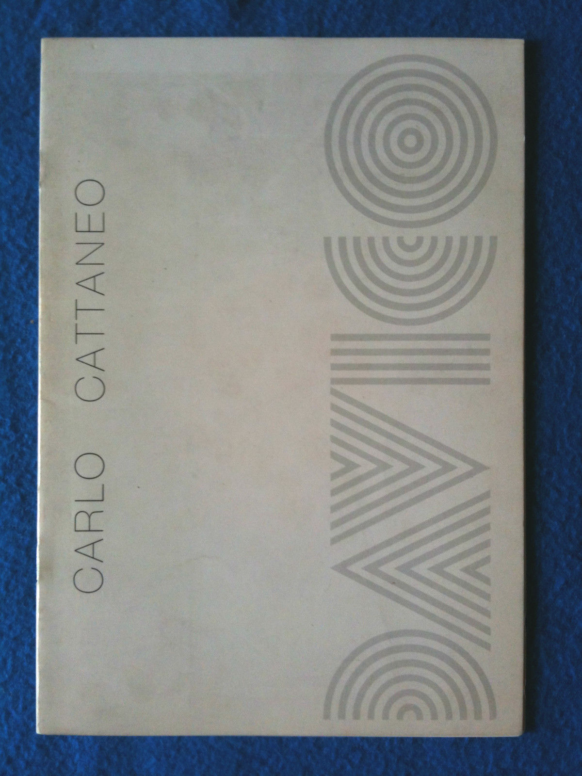 Catalogo della mostra di Carlo Cattaneo Galleria Davico Torino 1988