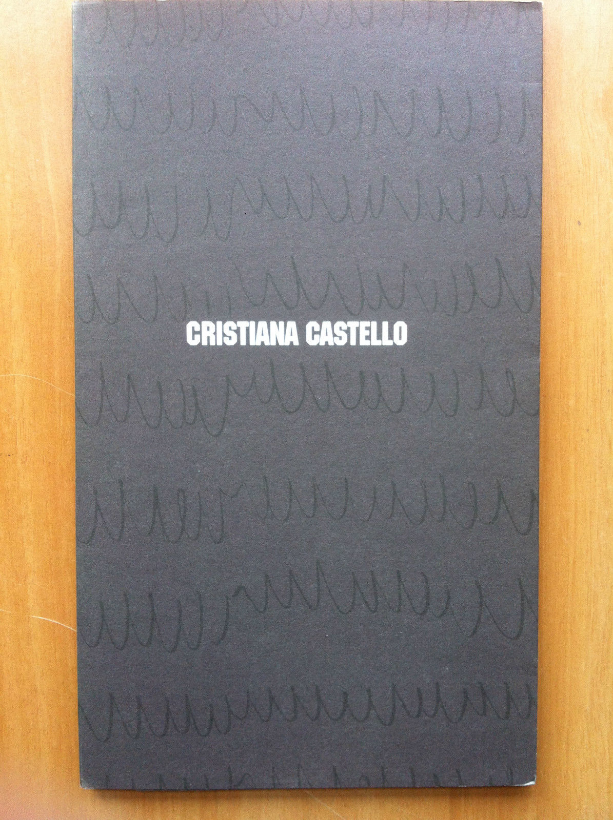 Catalogo della mostra di Cristiana Castello Acrilici Torino 1994 - …
