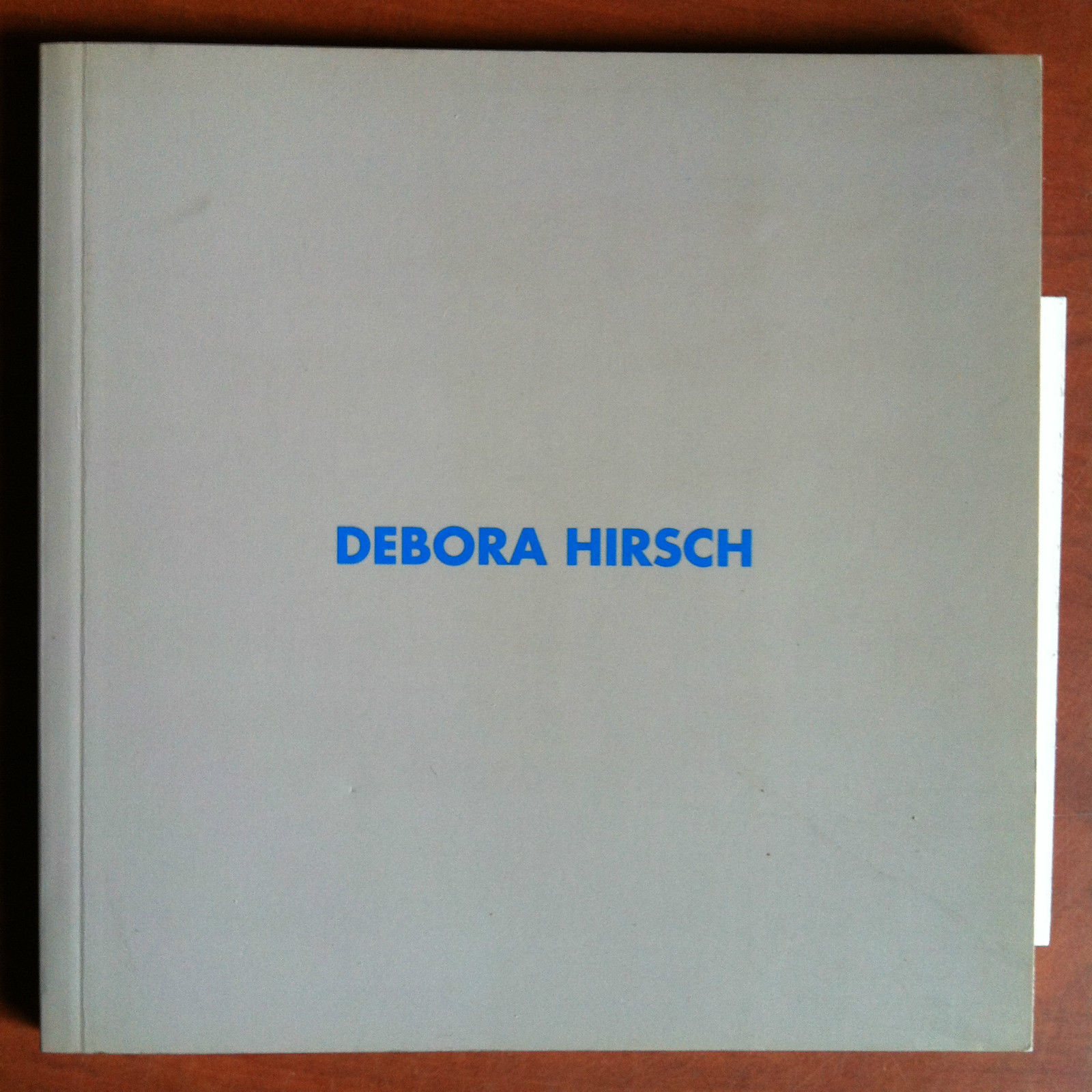 Catalogo della mostra di Debora HirschGalleria Colombo Milano 2002 - …