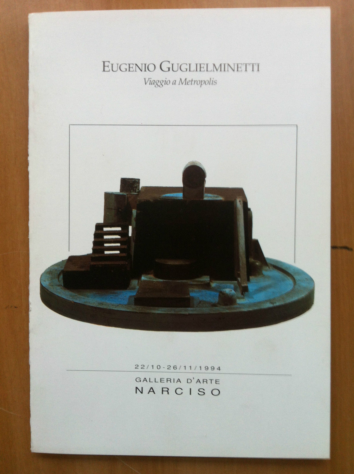 Catalogo della mostra di Eugenio Guglielminetti Gal Narciso Torino 1994 …