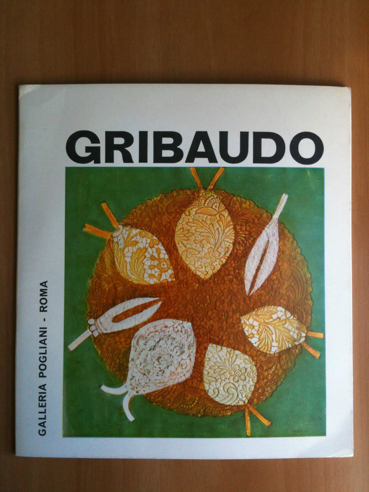 Catalogo della mostra di Ezio Girbaudo 1965 Galleria Pogliani Roma