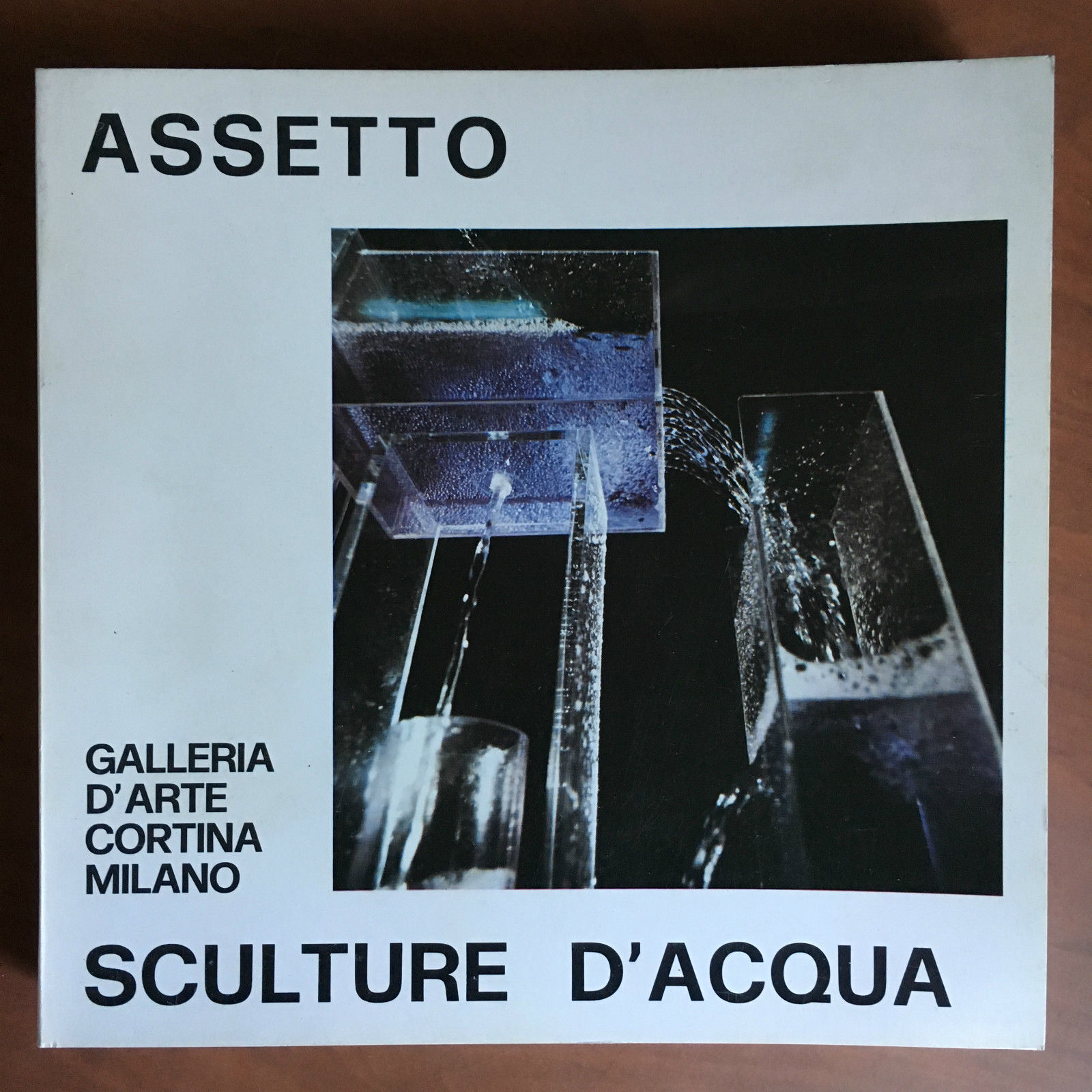 Catalogo della mostra di Franco Assetto Galleria Cortina Milano 1973 …