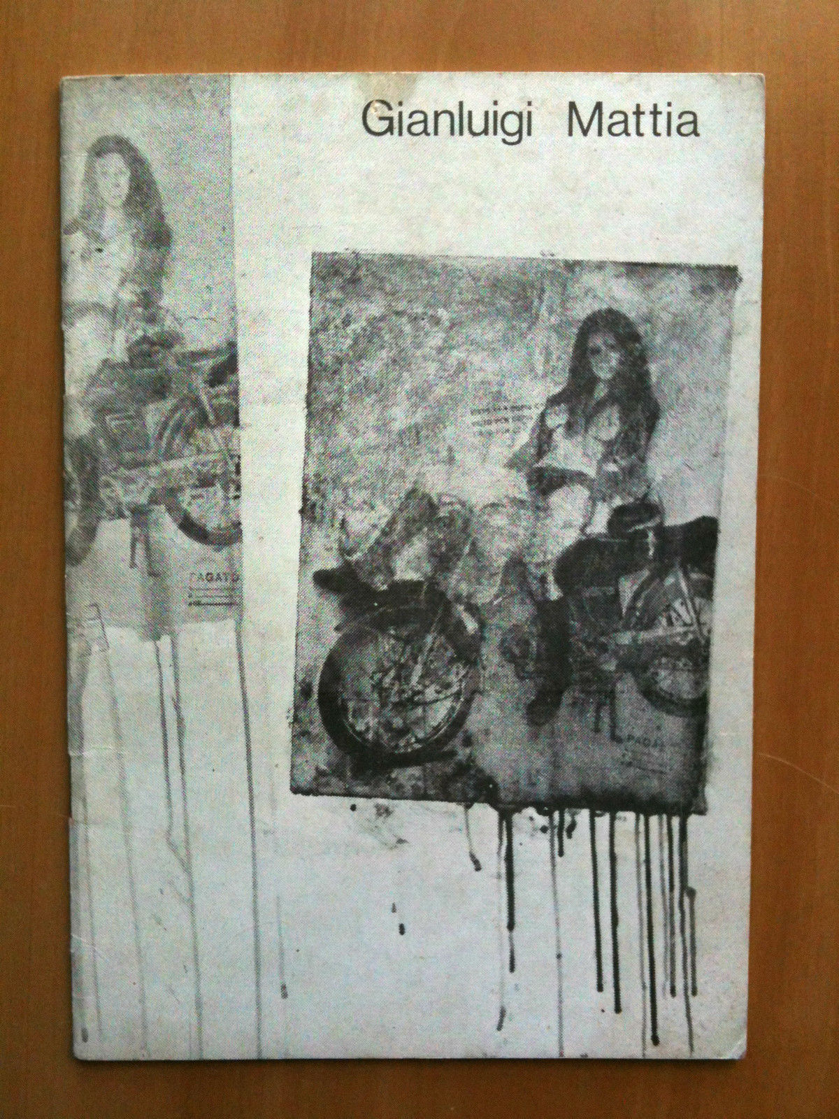 Catalogo della mostra di Gianluigi Mattia Galleria Davico Torino 1975