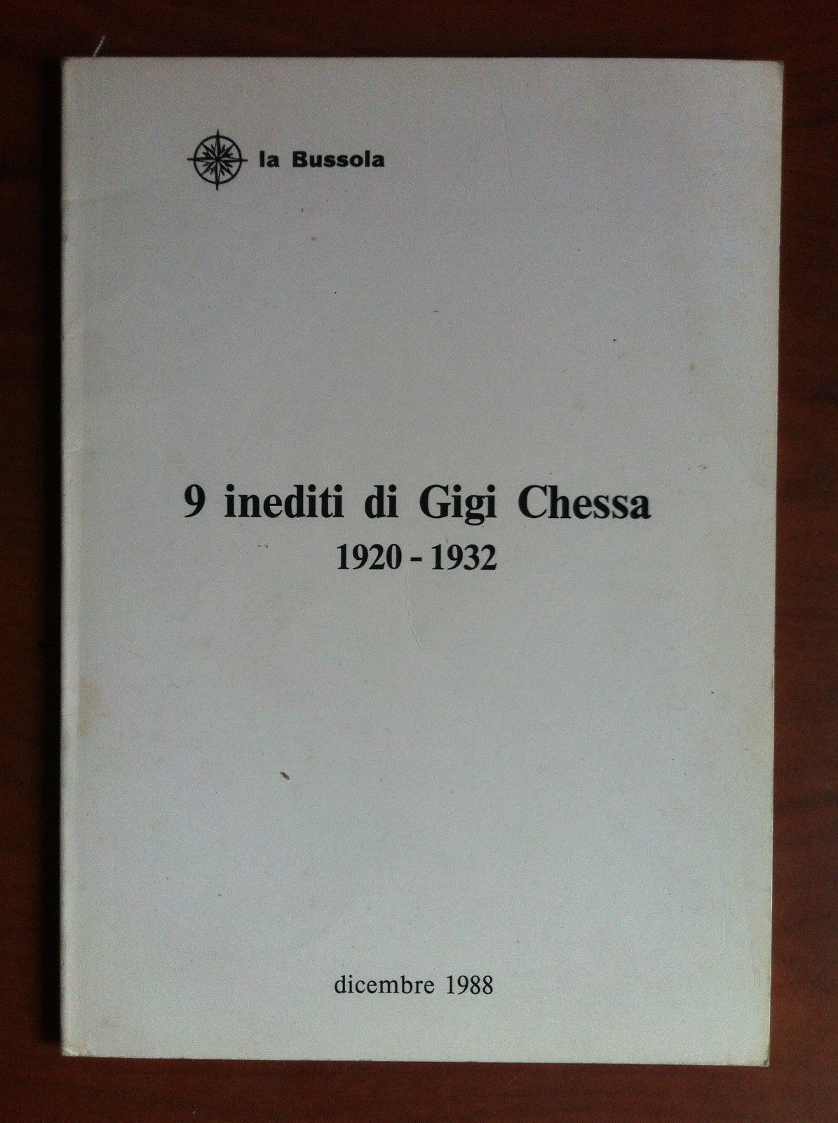 Catalogo della mostra di Gigi Chessa Galleria La Bussola Torino …