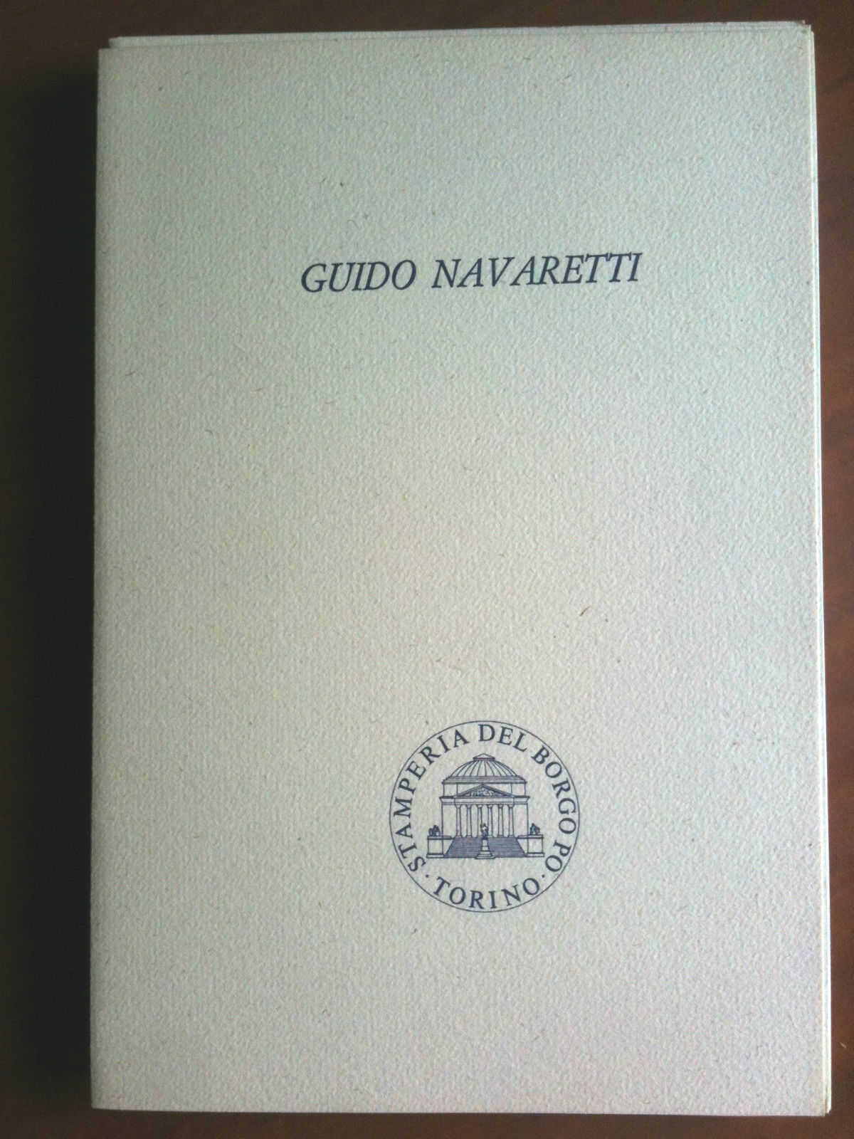 Catalogo della mostra di Guido Navaretti - Stamperia del Borgo …