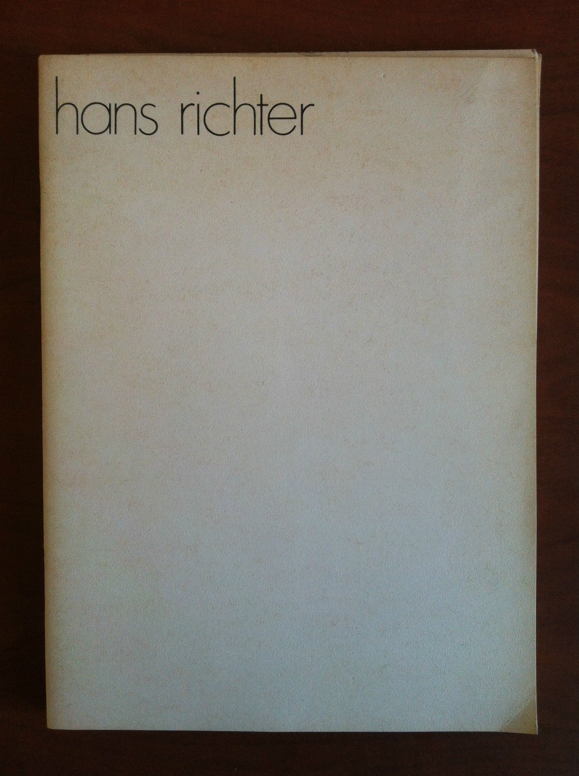 Catalogo della mostra di Hans Richter Galleria Il Fauno Torino …