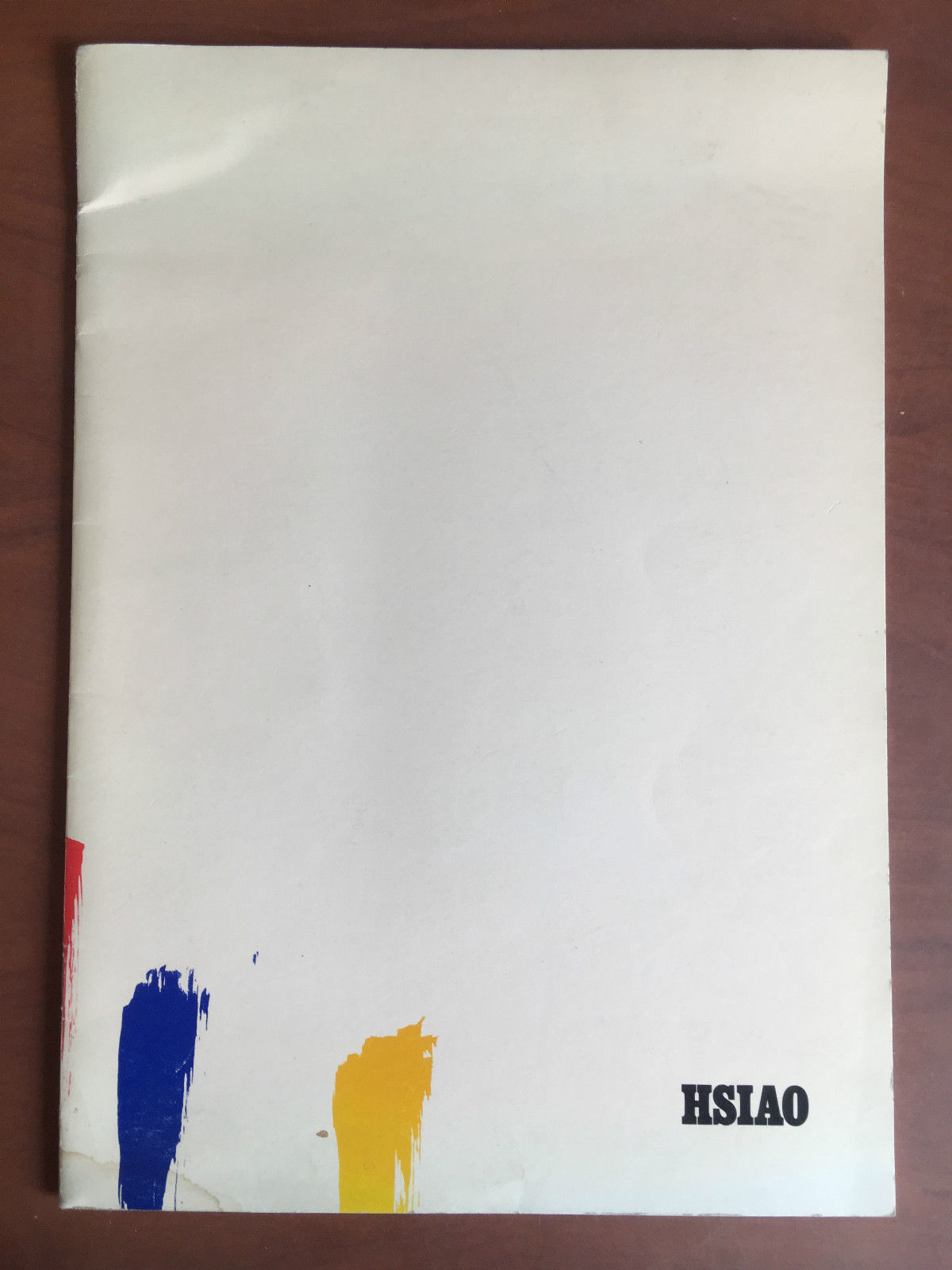 Catalogo della mostra di Hsiao Studio Marconi Milano 1984 - …