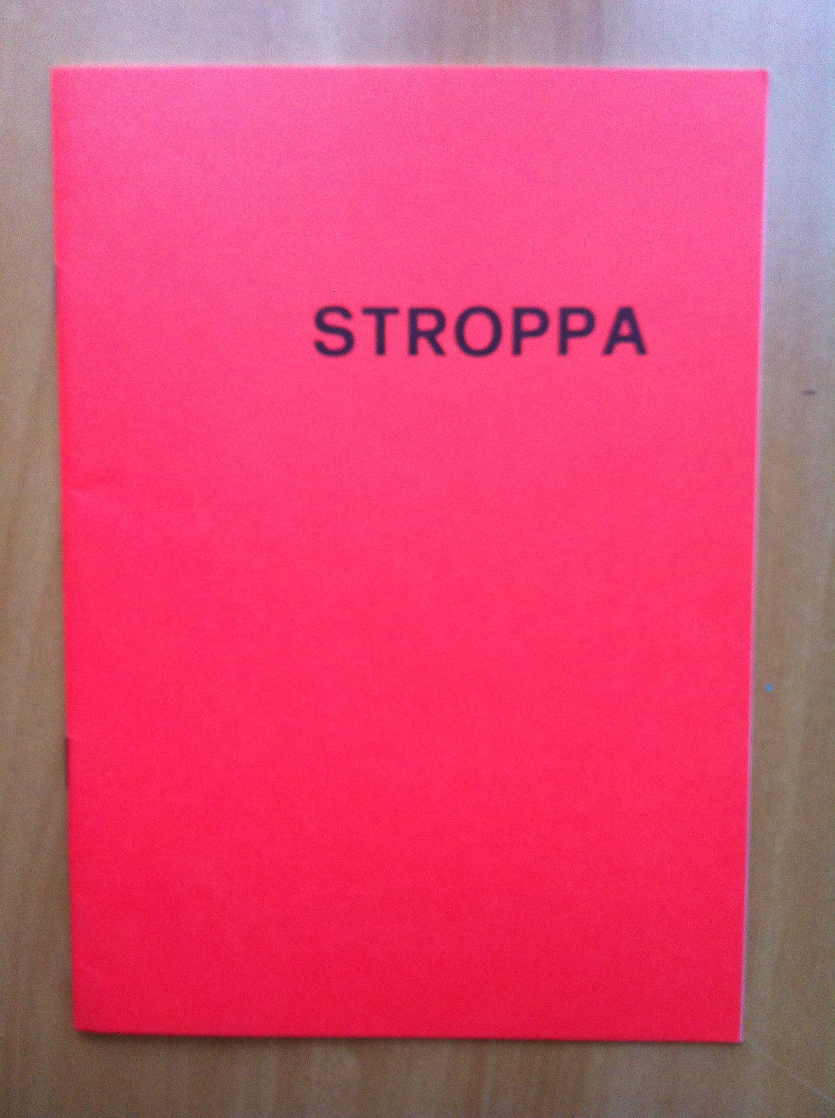 Catalogo della mostra di Leonardo Stroppo Gall. Accademia Torino 1990 …