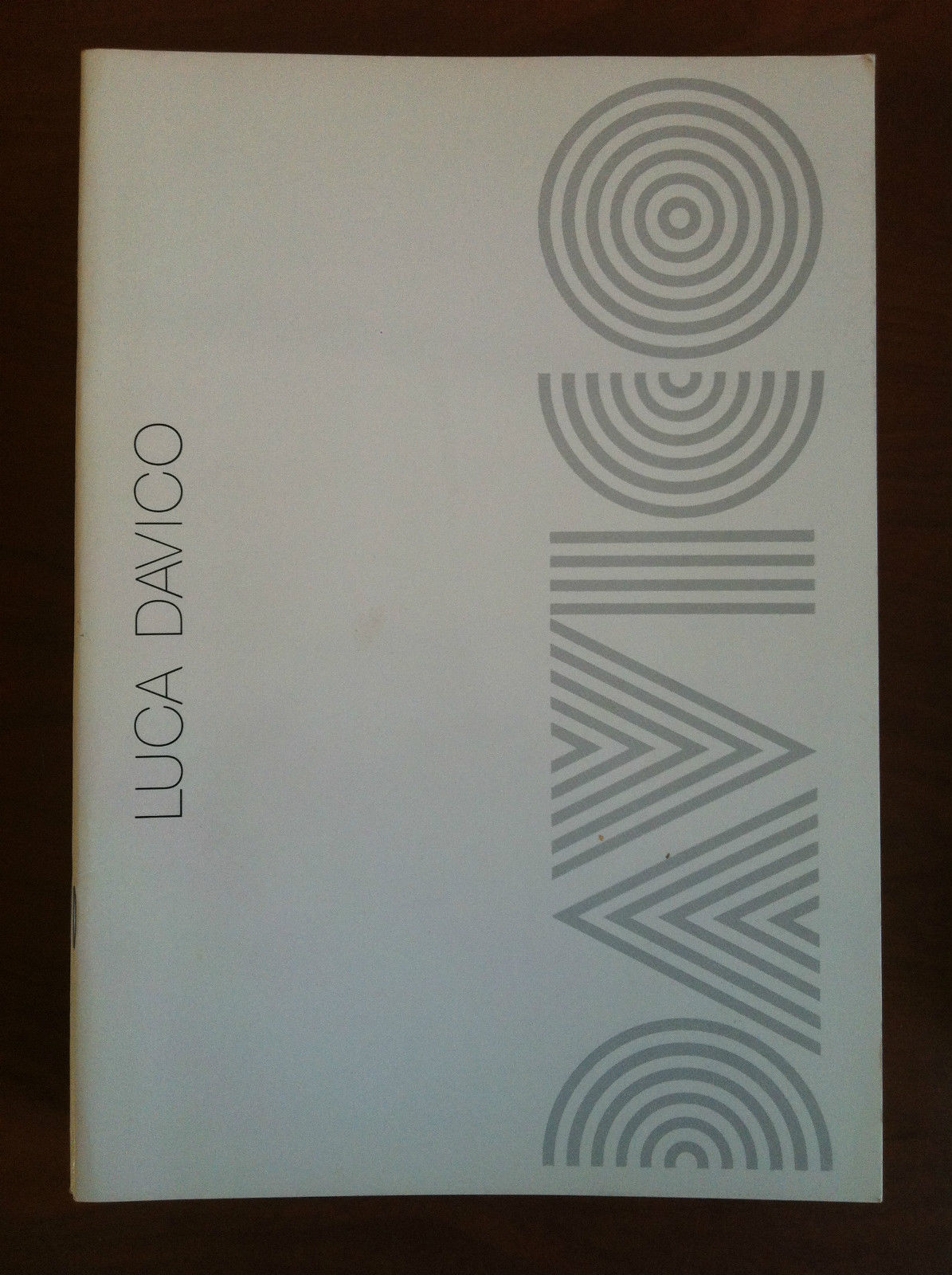 Catalogo della mostra di Luca Davico Galleria Davico Torino 1992 …