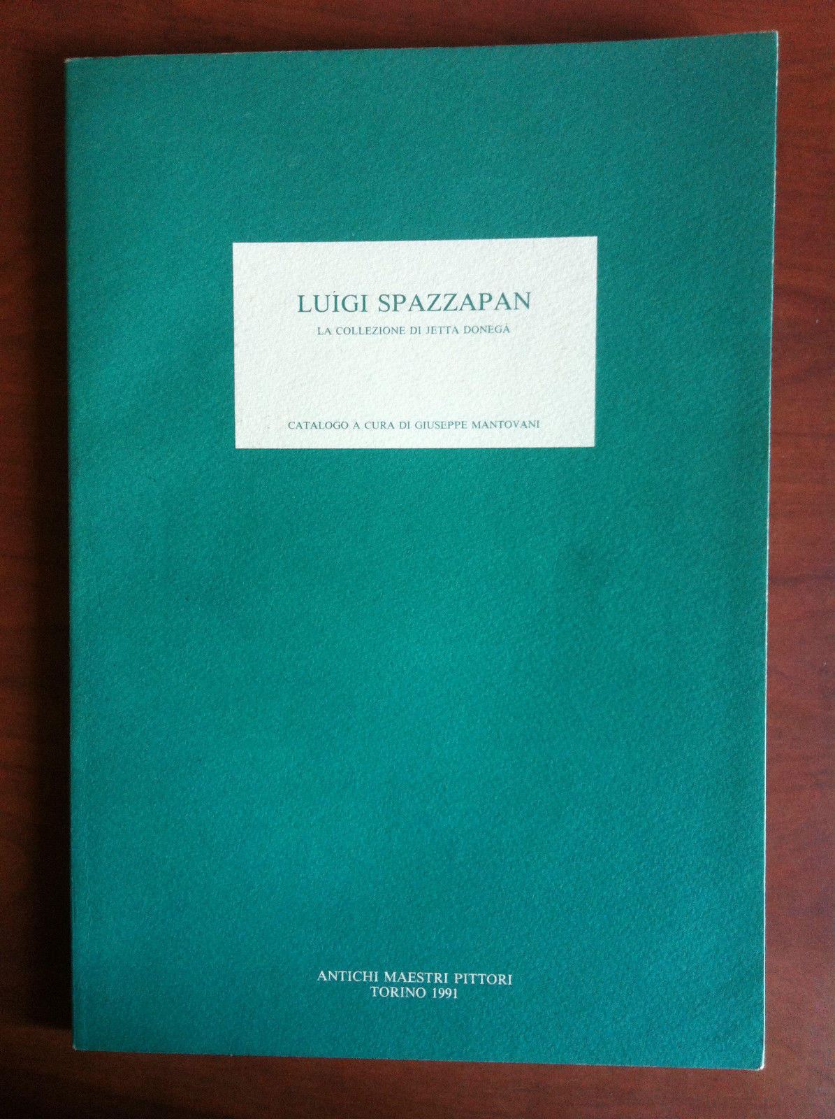 Catalogo della mostra di Luigi Spazzapan Antichi MAestri Pittori Torino …