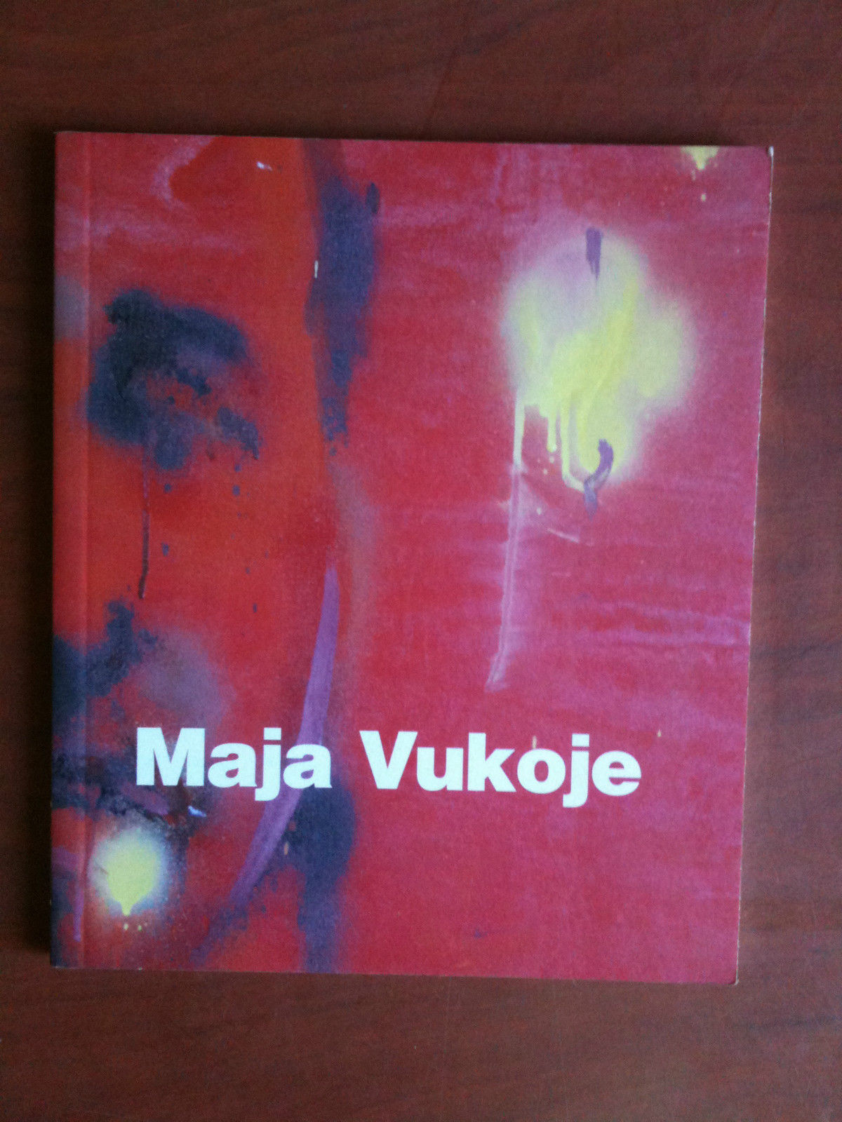 Catalogo della mostra di Maja Vukoje Studio Cannaviello Milano 2003