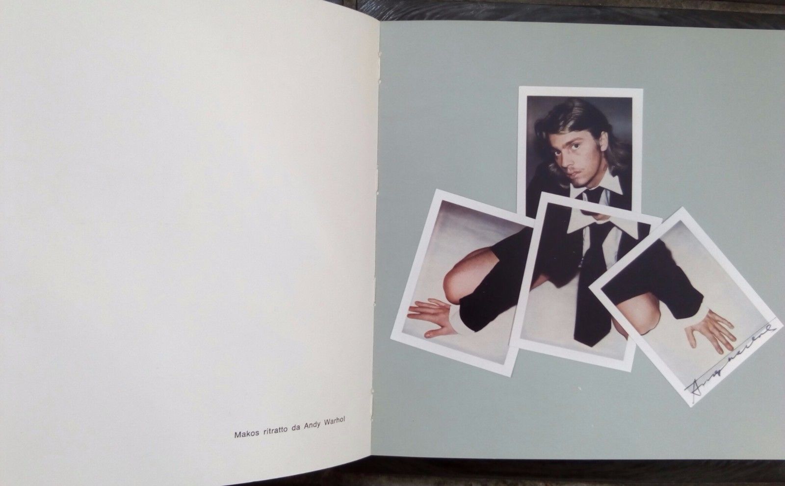 Catalogo della mostra di Makos galleria Luciano Anselmino Milano 1976