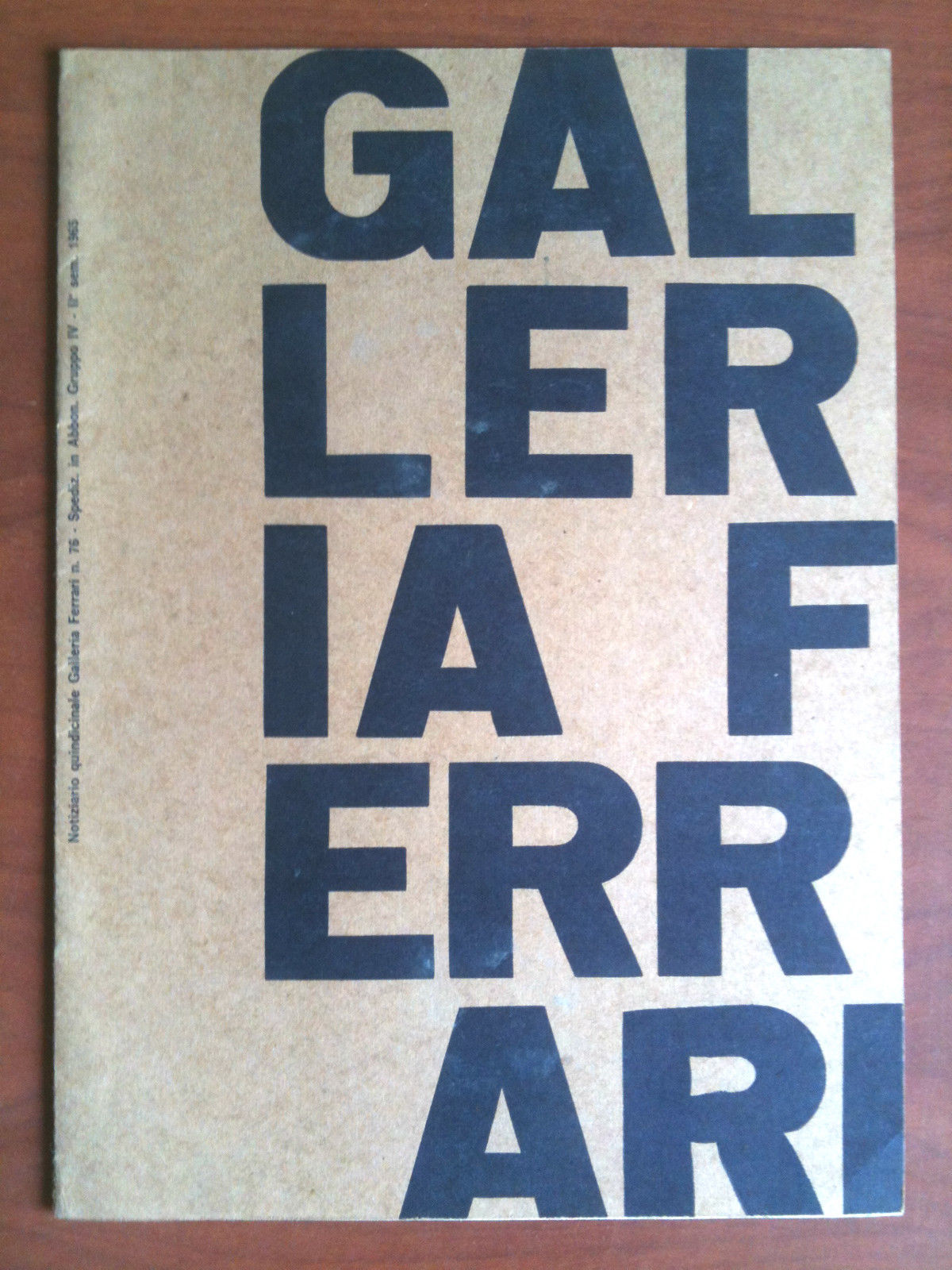 Catalogo della mostra di Marian Wojciak Galleria Ferrari Verona 1965