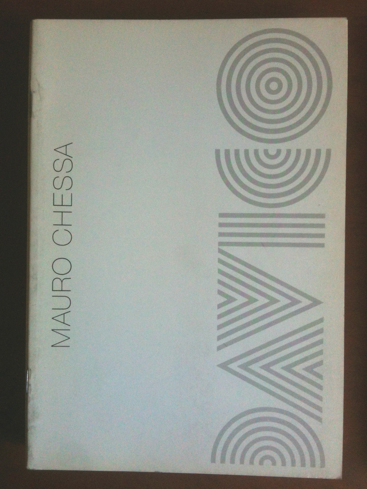 Catalogo della mostra di Mauro Chessa Galleria Davico Torino 1988