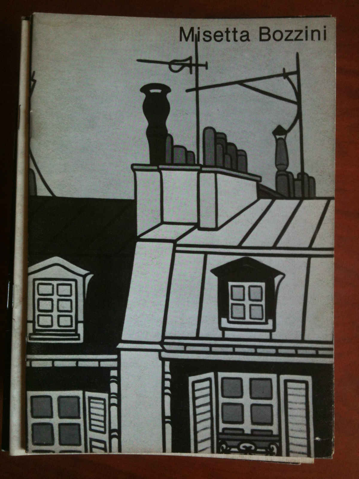 Catalogo della mostra di Misetta Bozzini Galleria Davico Torino 1984