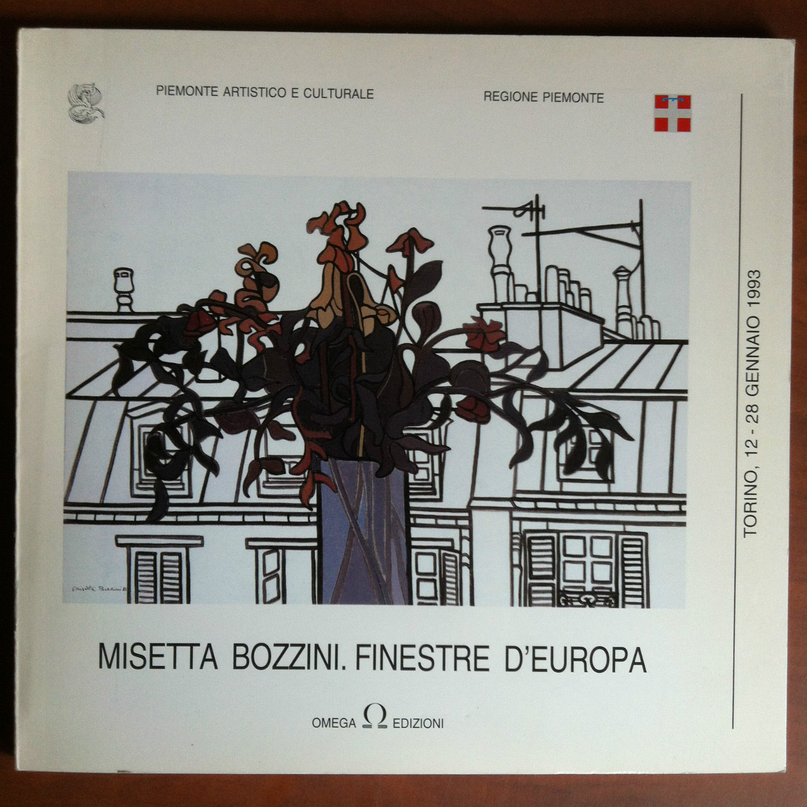 Catalogo della mostra di Misetta Bozzini Piemonte Artistico Torino 1993 …