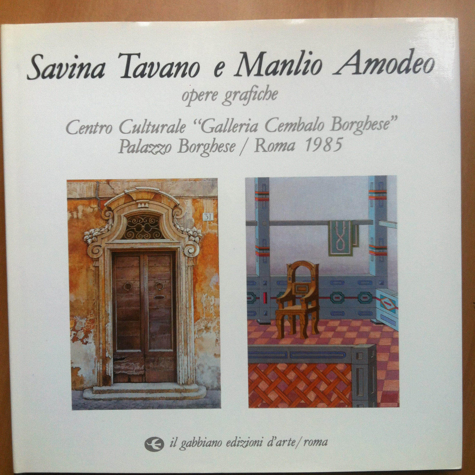 Catalogo della mostra di Tavano e Amodeo Pal Borghese Roma …