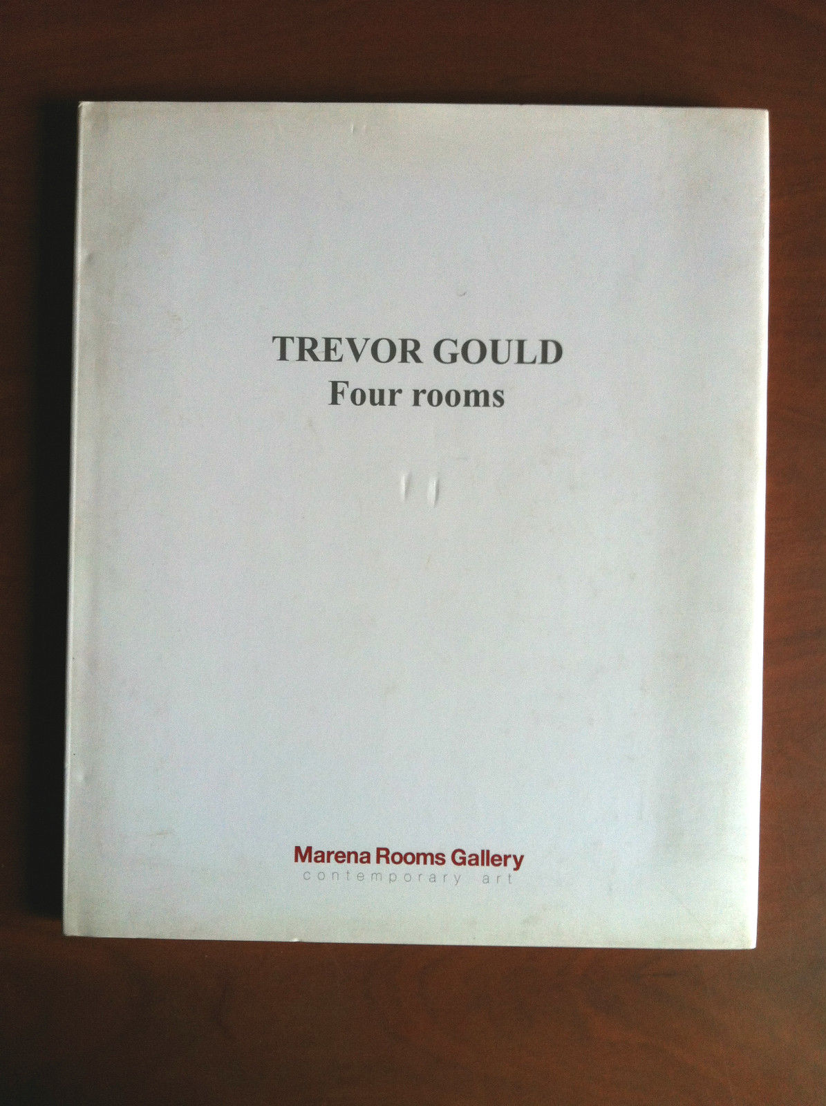 Catalogo della mostra di Trevor Gould Marena Rooms Gallery Torino …