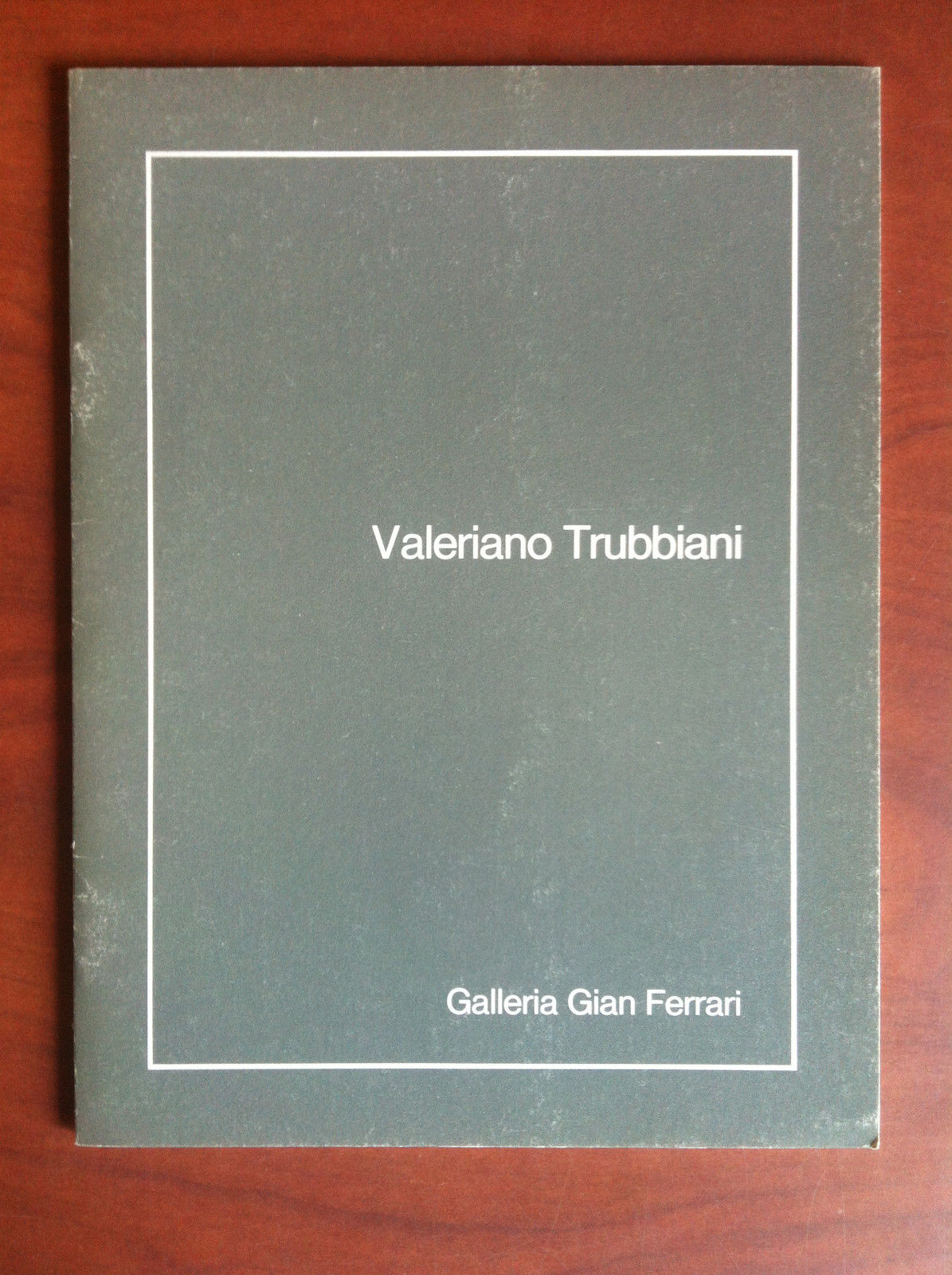 Catalogo della mostra di Valeriano Trubbiani Gal Gian Ferrari MI …