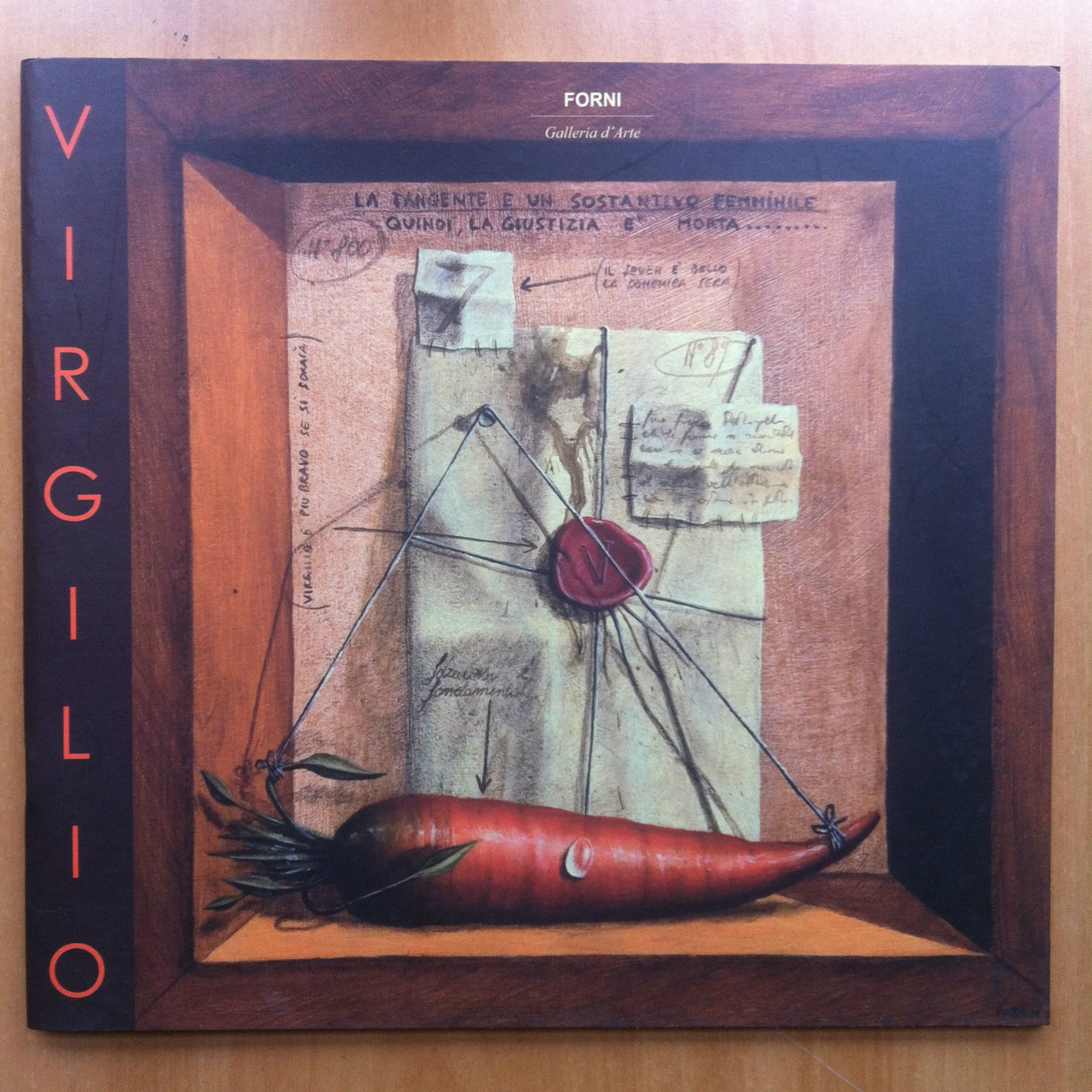 Catalogo della mostra di Virgilio Galleria Forni Bologna 2007 - …