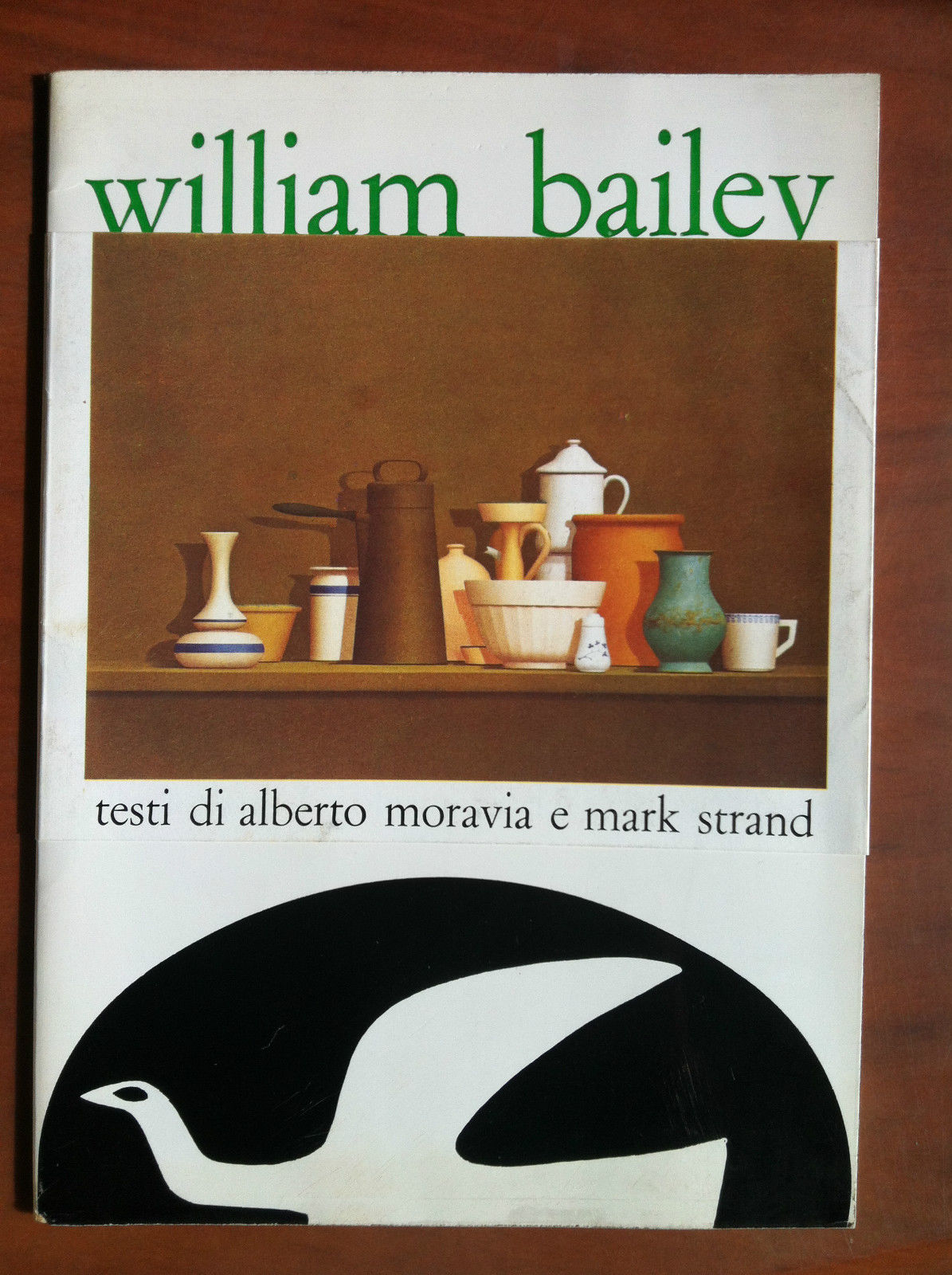 Catalogo della mostra di William Bailey Galleria Il Gabbiano Roma …