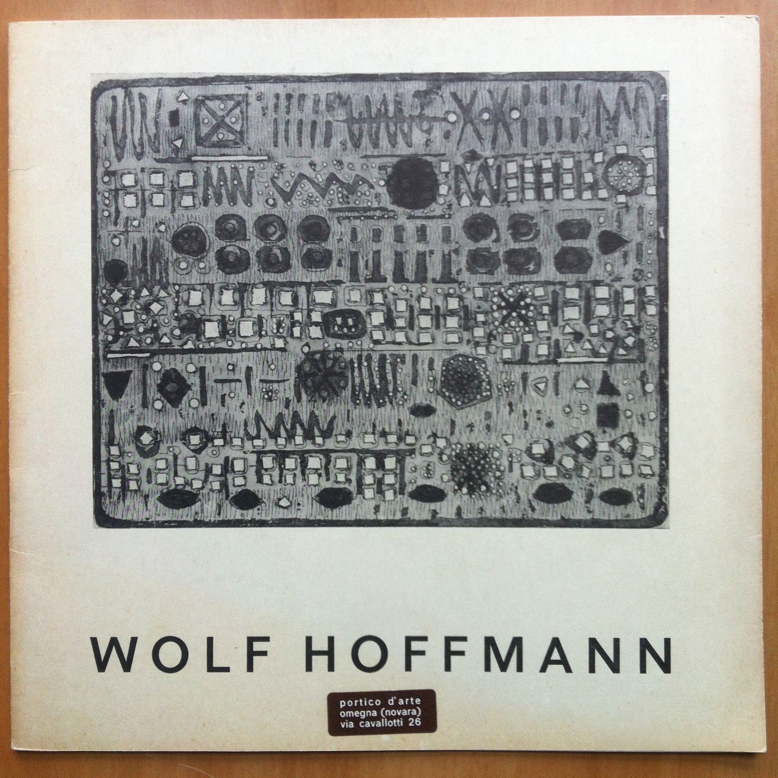 Catalogo della mostra di Wolf Hoffmann Gal Bassenge Berlin 1964 …