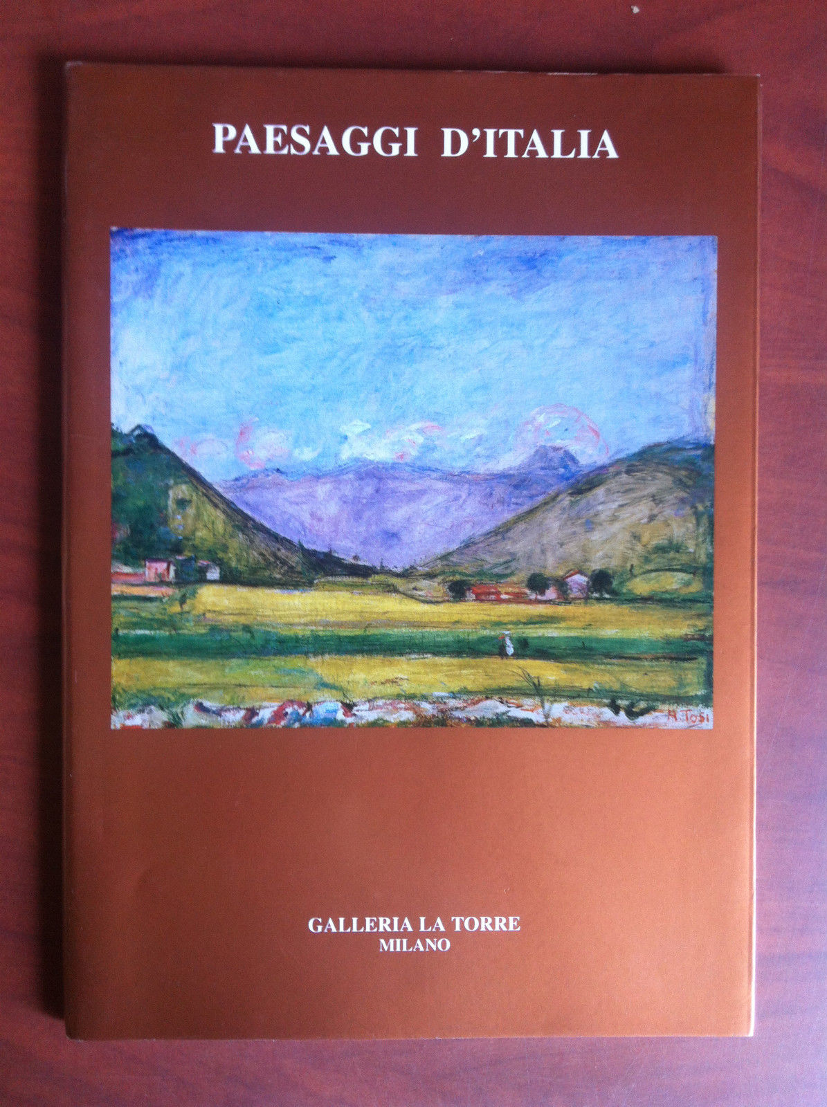 Catalogo della mostra Paesaggi d'Italia Galleria La Torre Milano 2000 …