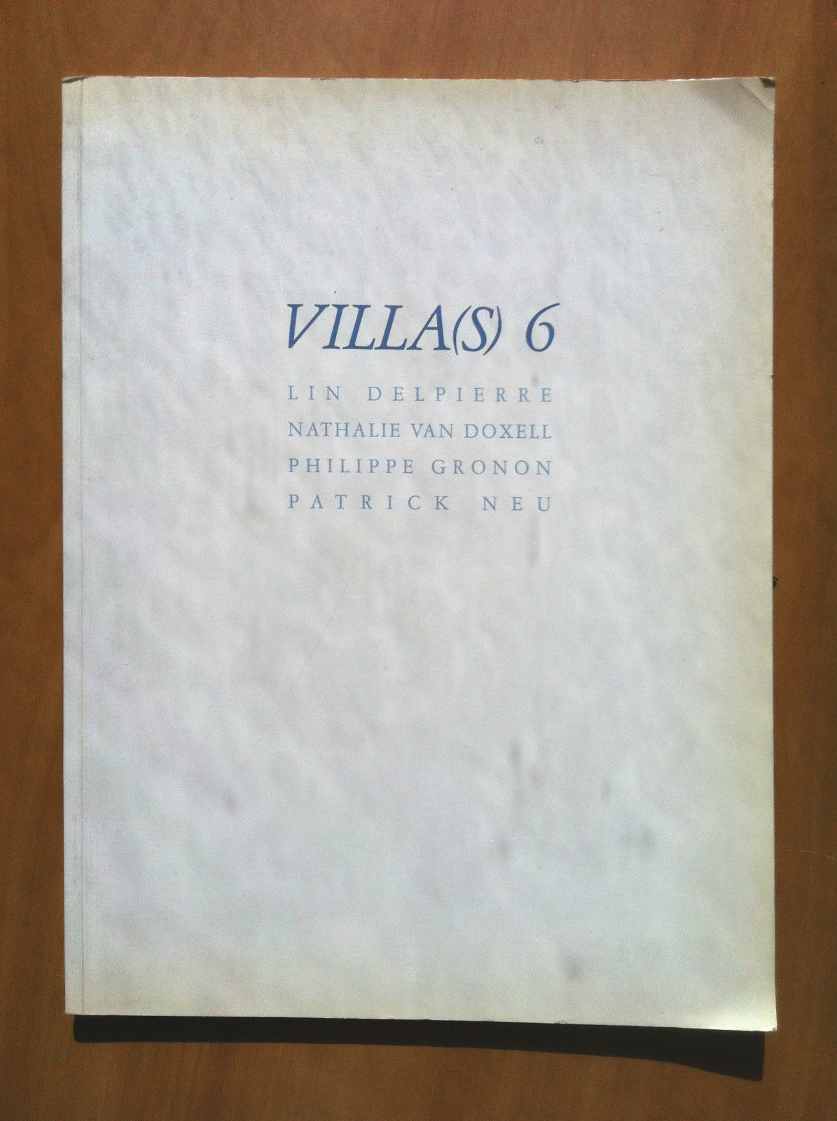 Catalogo della mostra Villa(s) 6 Villa Medici Roma 1995 - …