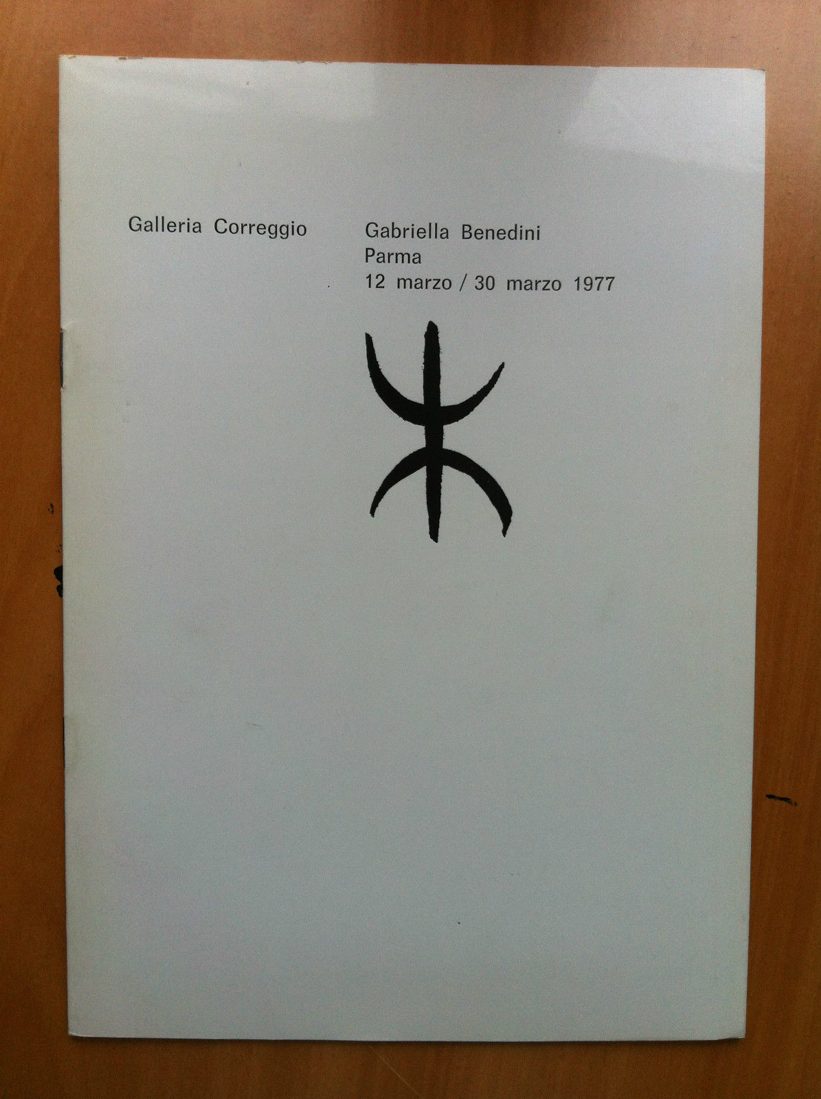 Catalogo mostra GAbriella Benedini Gall Correggio Parma 1977 - E16665