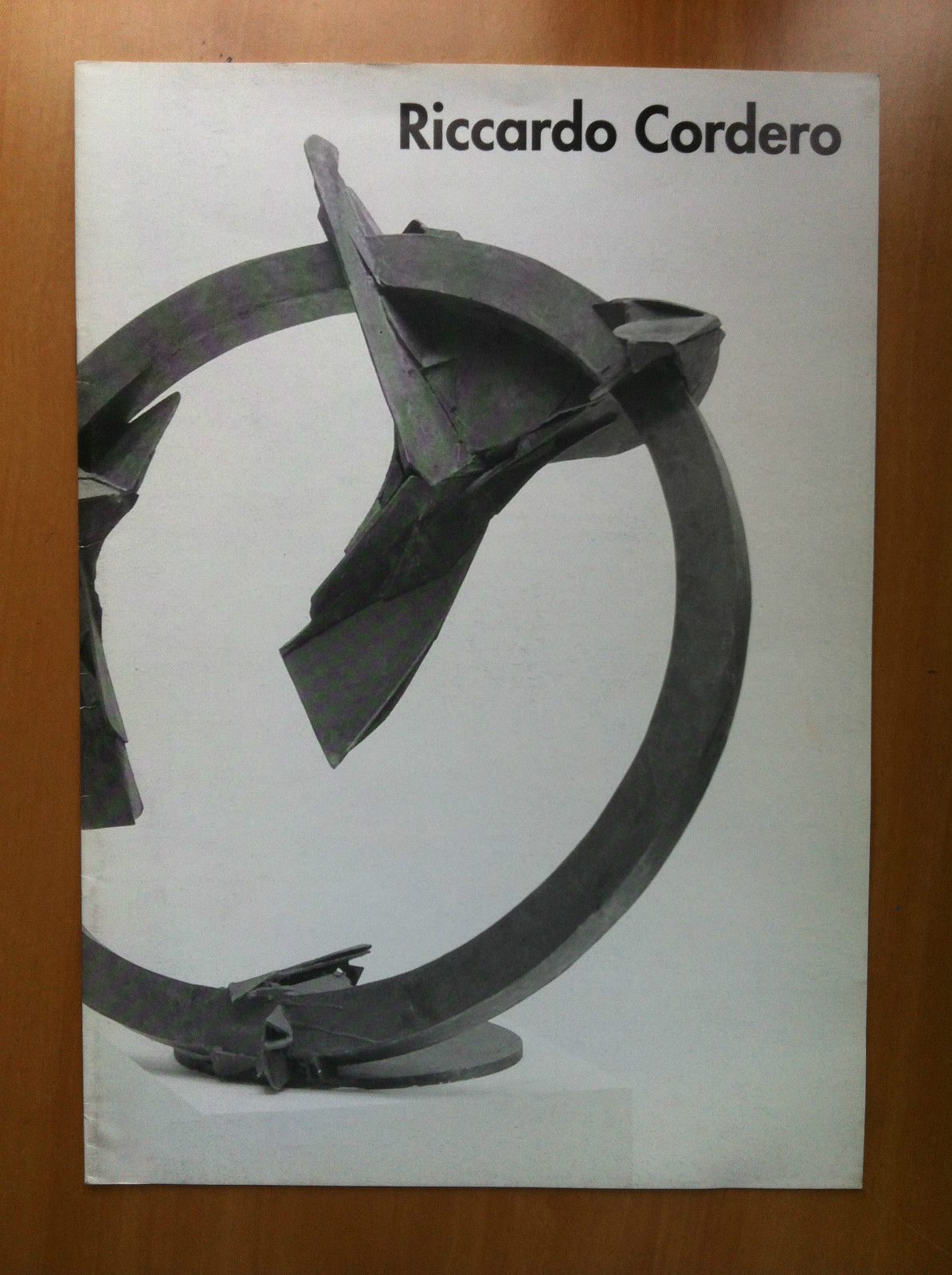 Catalogo mostra Riccardo Cordero Sculture in Rocca Borromeo Arona 1997 …