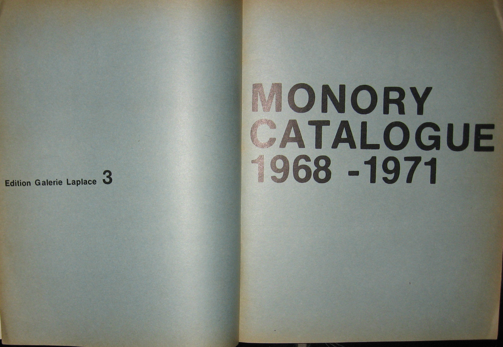 Catalogo Munory 1968-1971