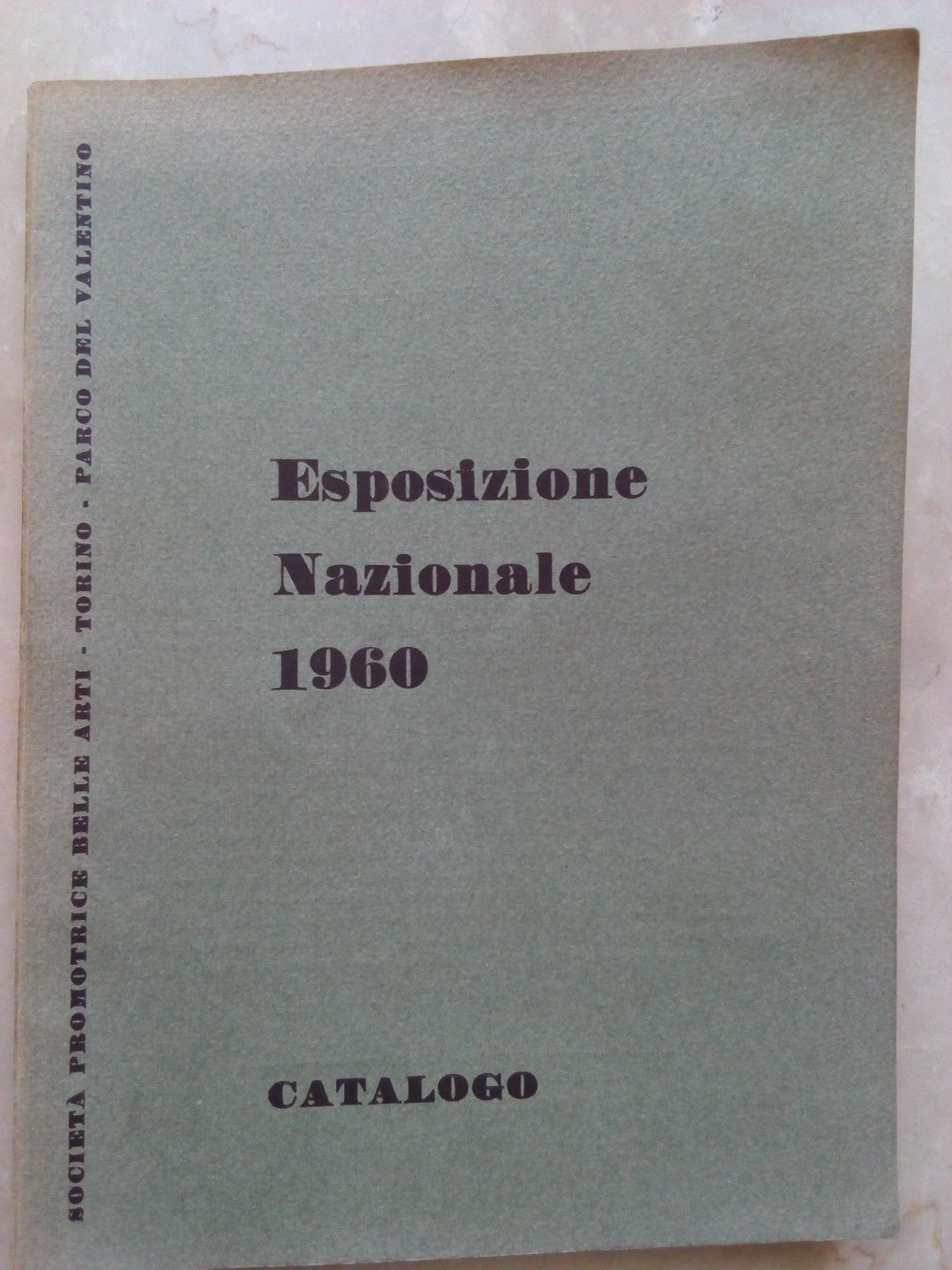 Catalogo Società promotrice belle Arti Torino esposizione nazionale 1960